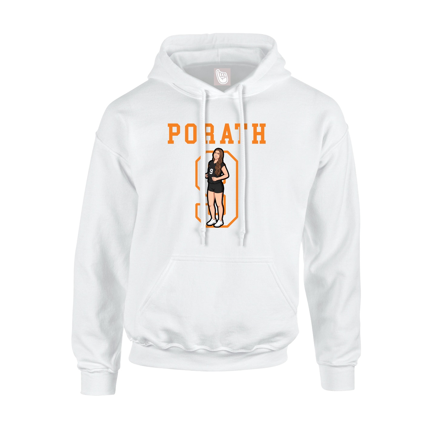 Youth Hoodie — Shirsey in White