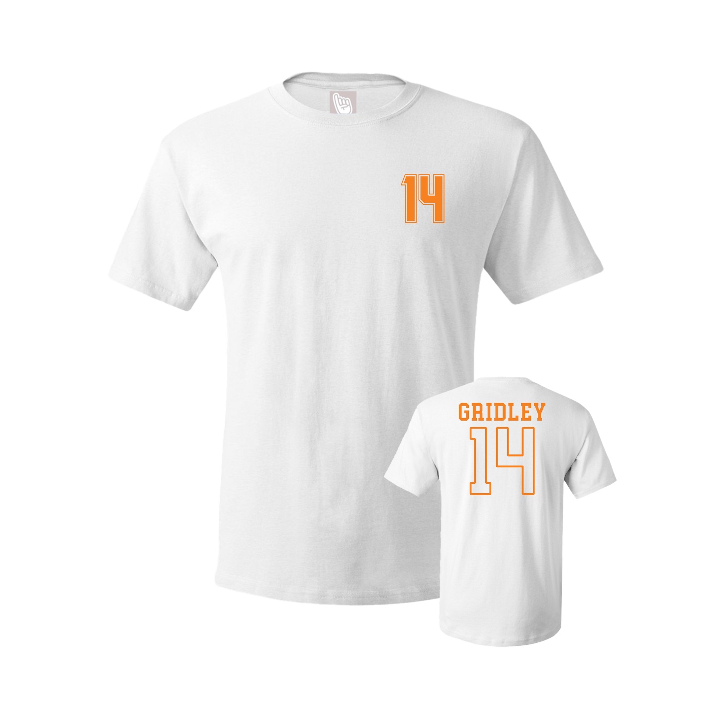 Tee — Chest Back in White