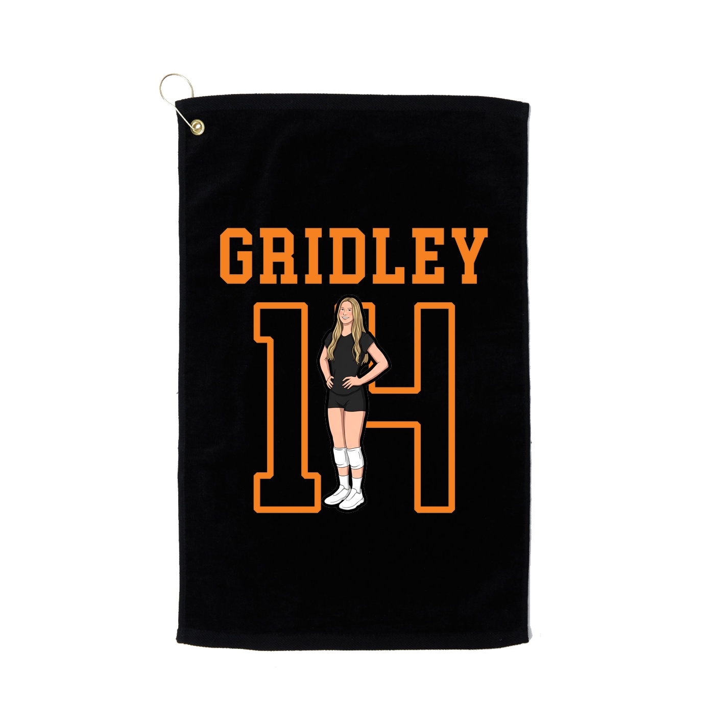 Golf Towel — Shirsey in Black