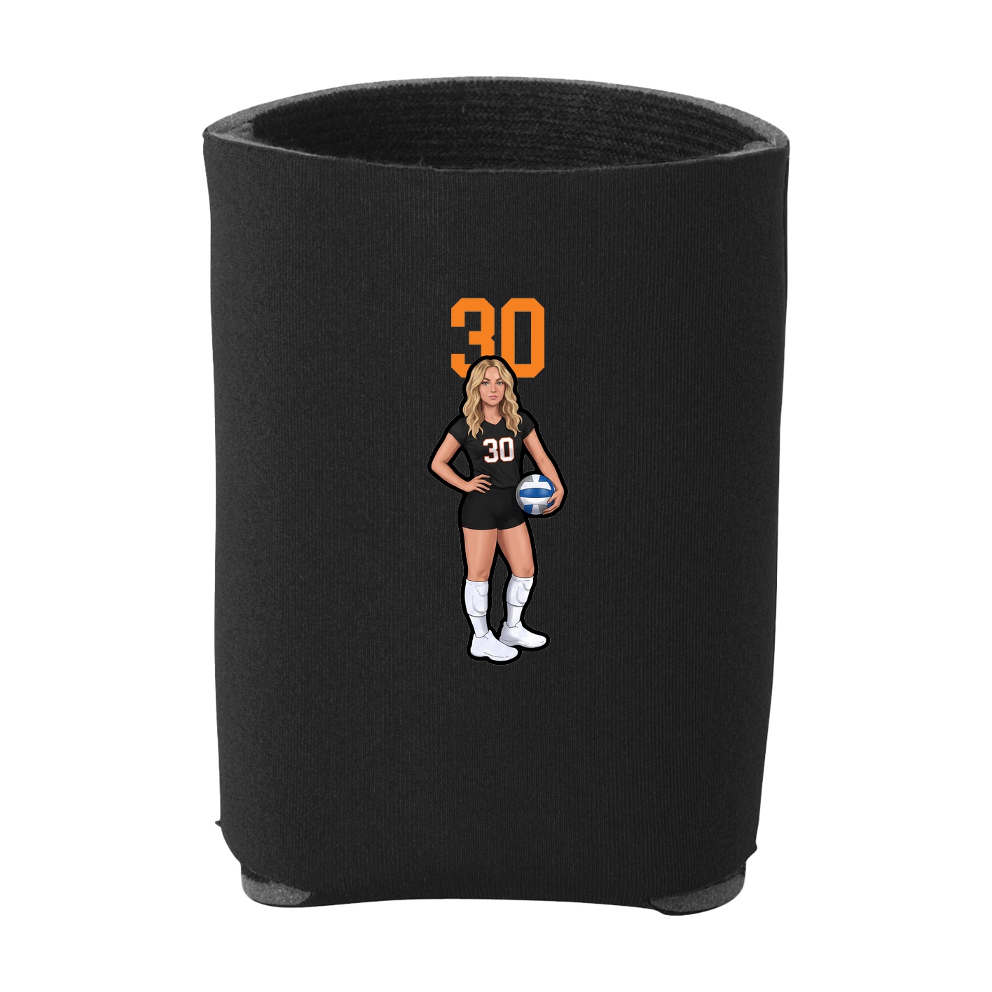 Can Holder — Number Top in Black
