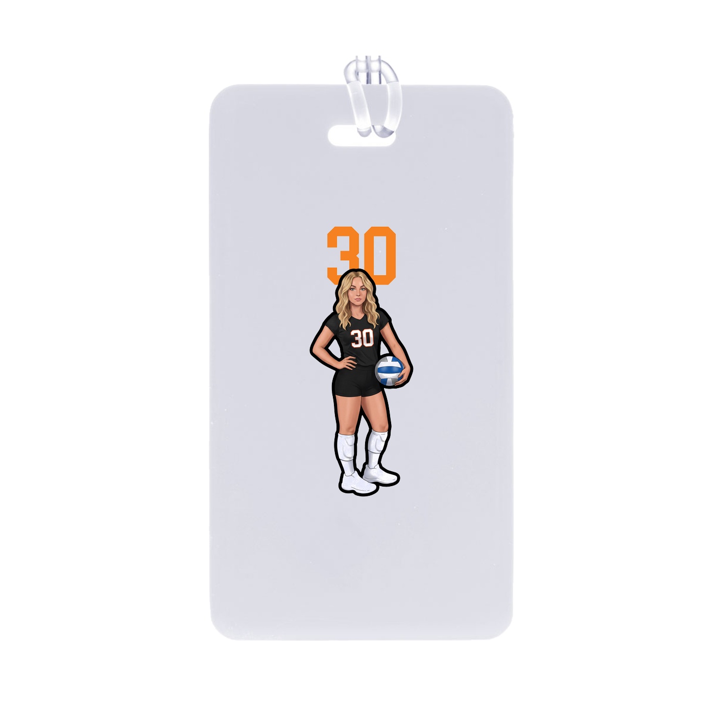 Bag Tag — Number Top in Classic