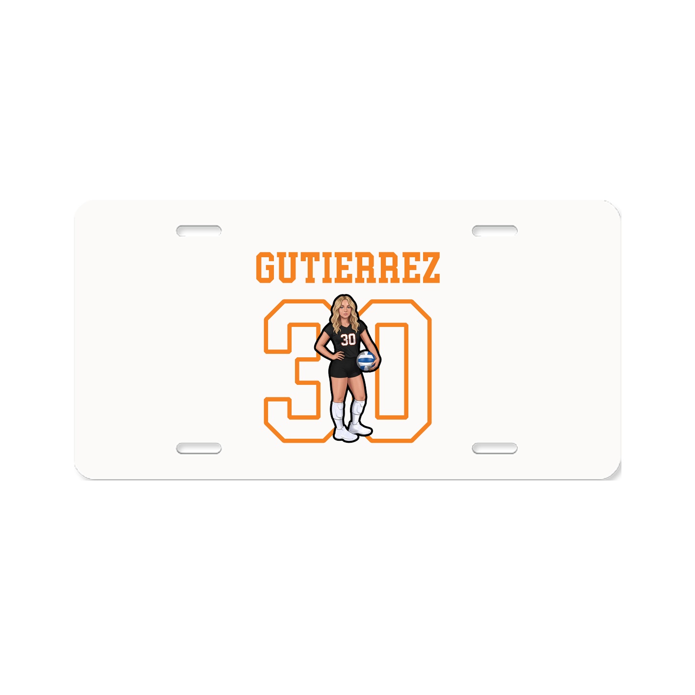 License Plate — Shirsey in Classic