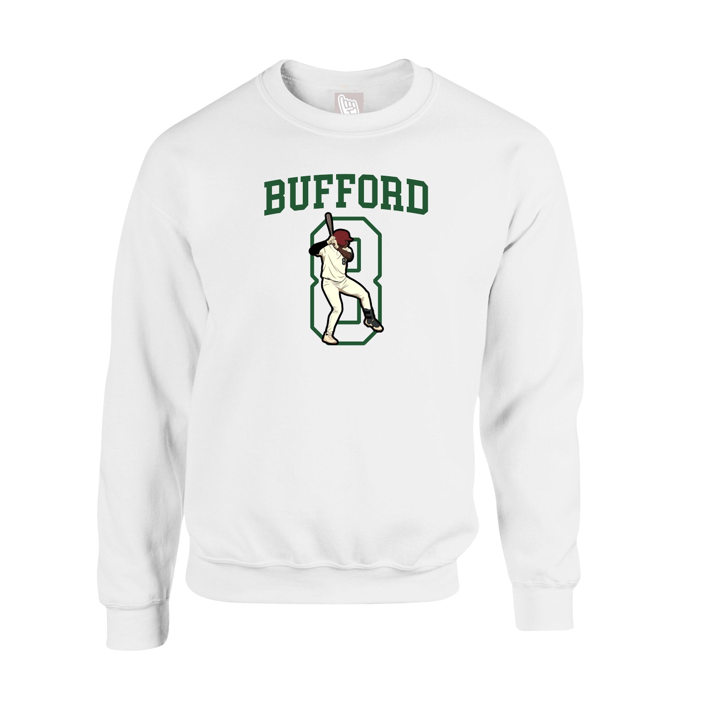 Fleece Crew — Shirsey in White