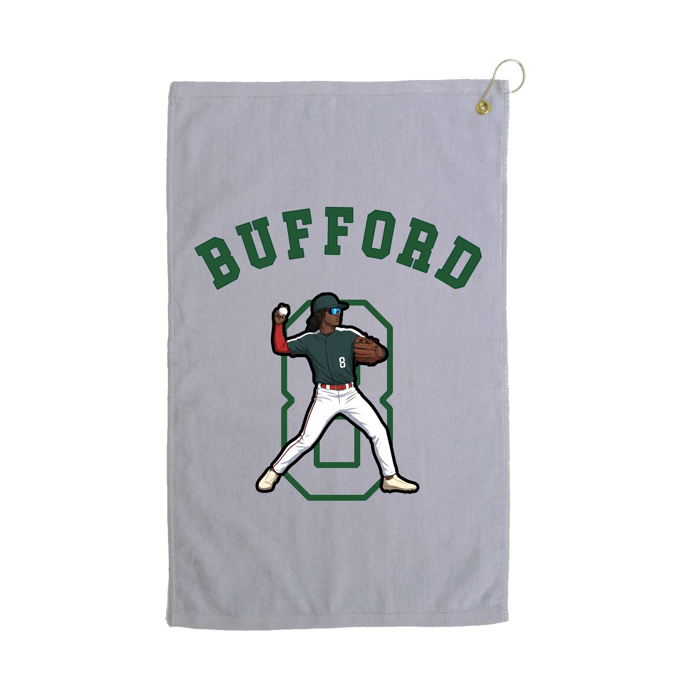 Golf Towel — Shirsey Arch in Grey