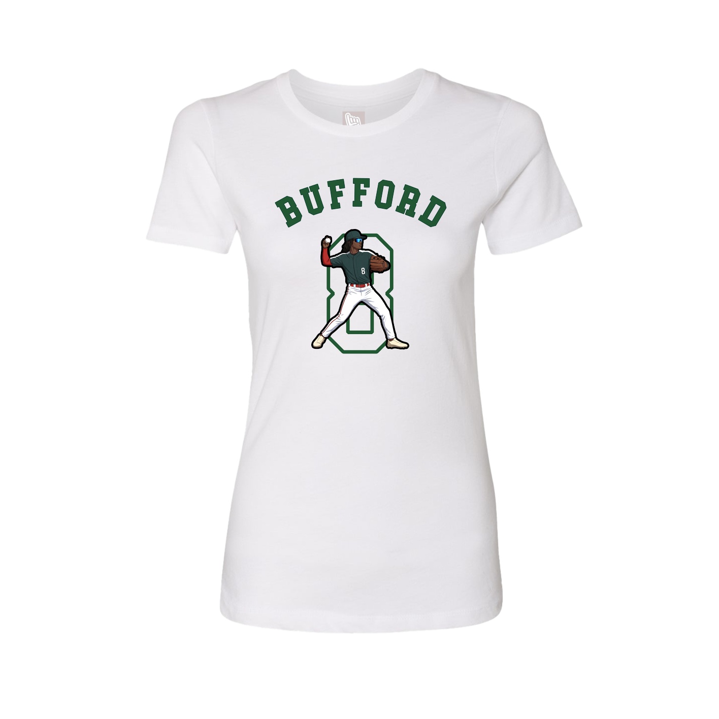 Womens Tee — Shirsey Arch in White