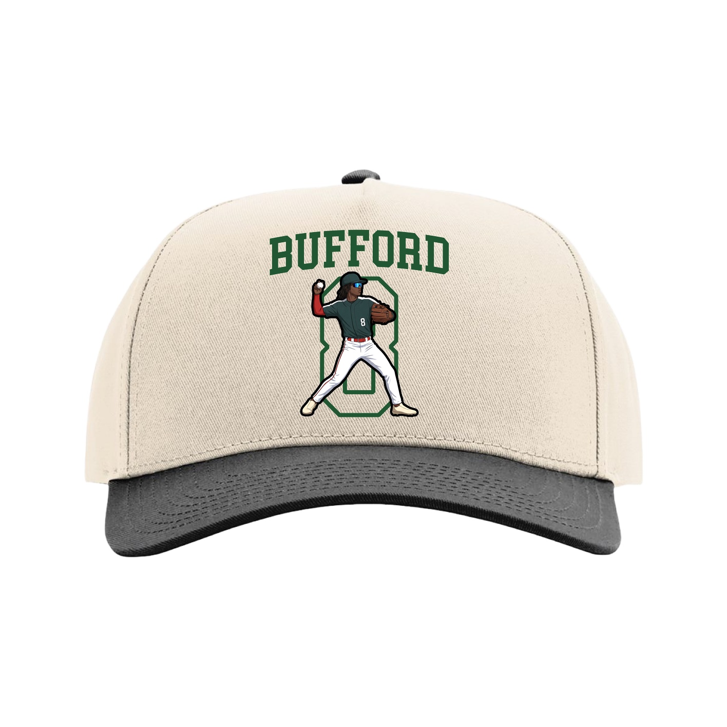 Full Fabric Five-Panel Champ Cap
