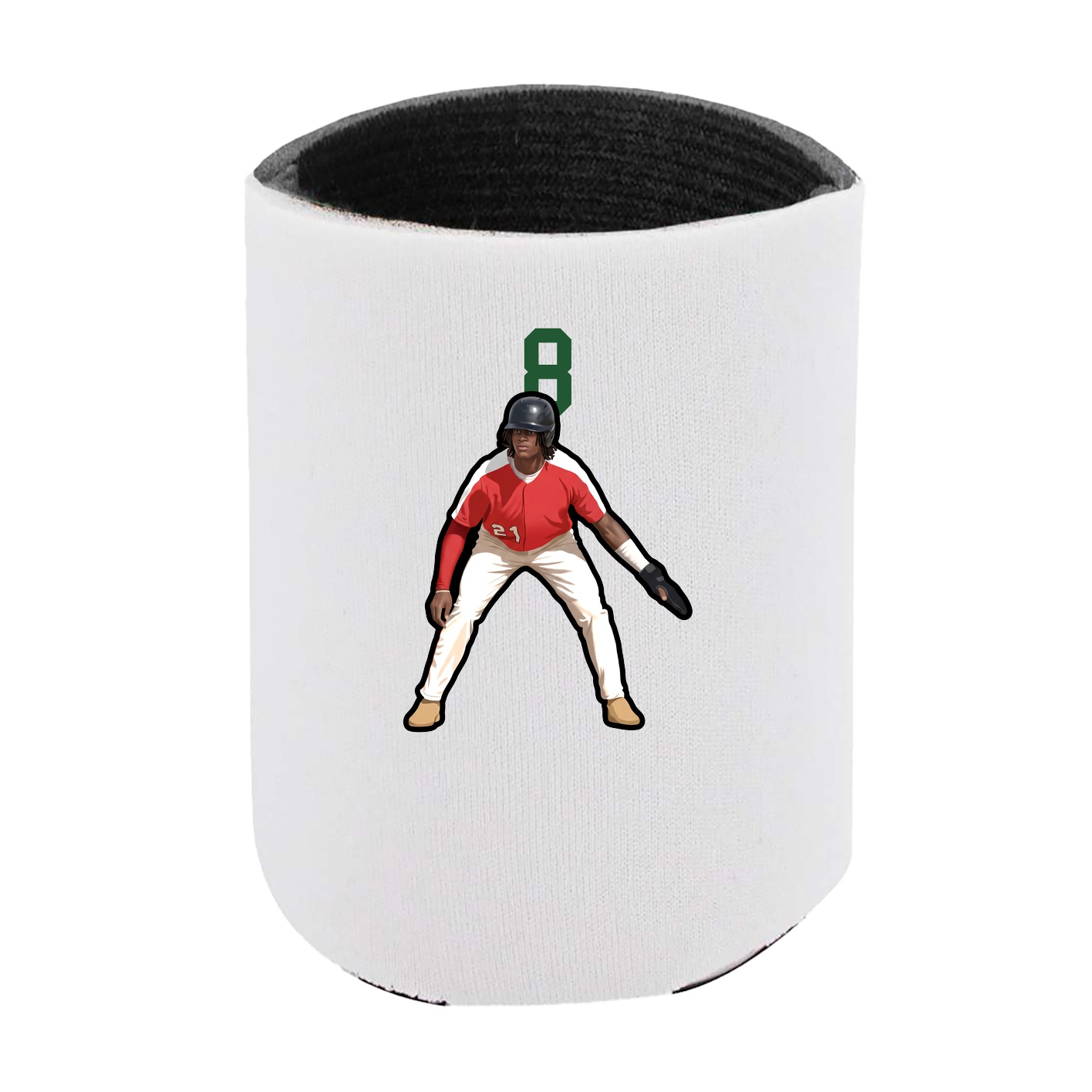 Can Holder — Number Top in White