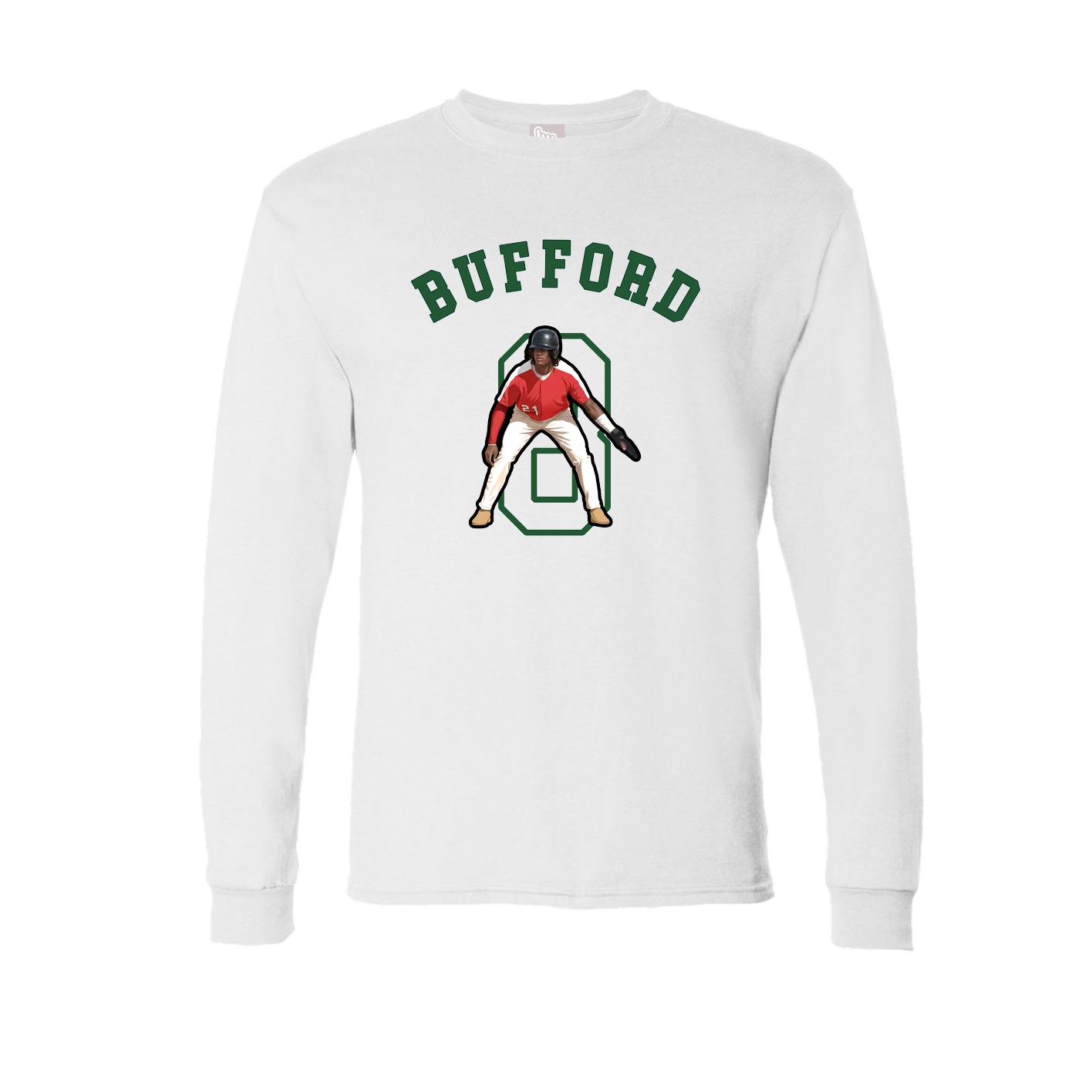 Long Sleeve Tee — Shirsey Arch in White