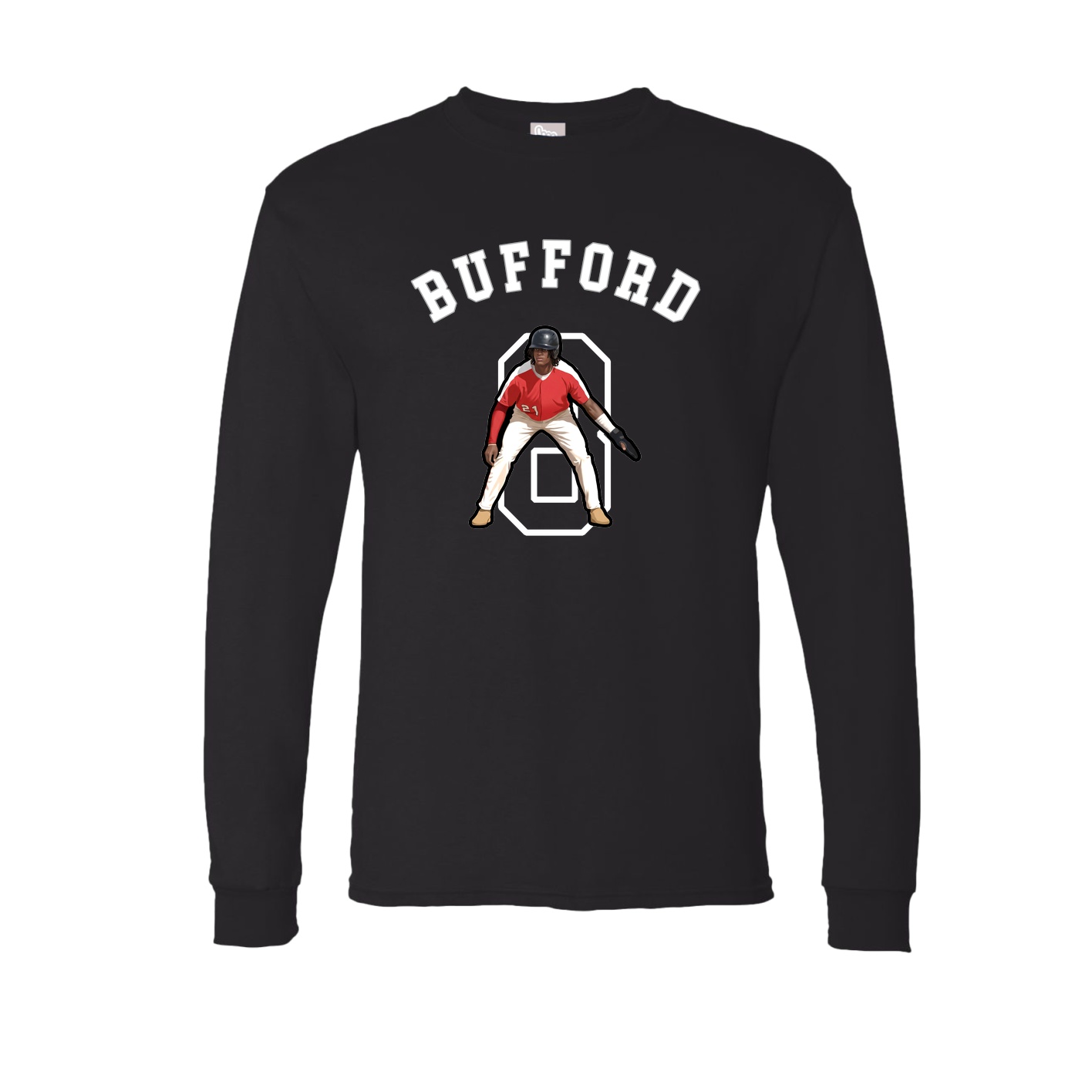 Long Sleeve Tee — Shirsey Arch in Black