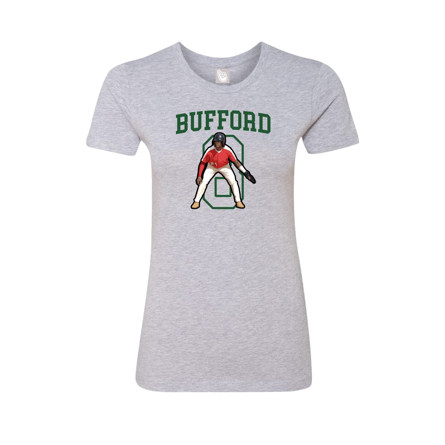 Fitted Women's Tee — Shirsey in Grey