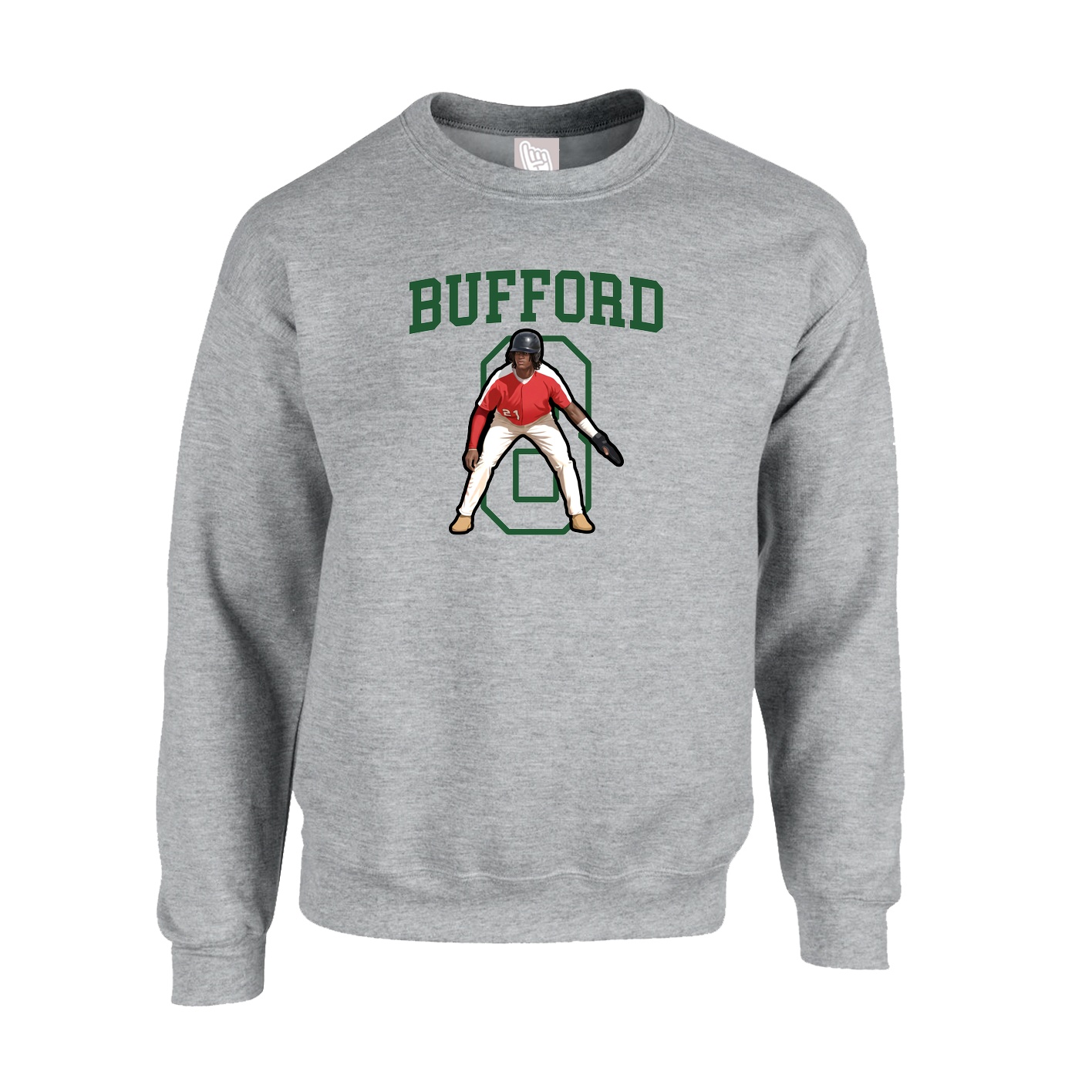 Fleece Crew — Shirsey in Grey