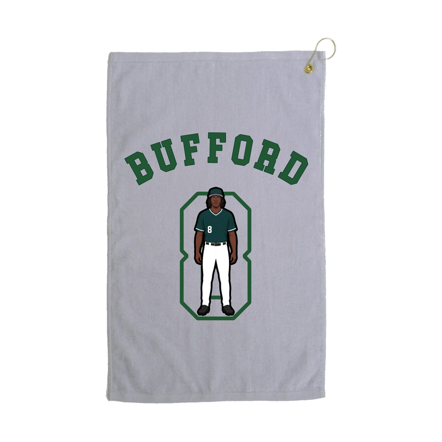 Golf Towel — Shirsey Arch in Grey