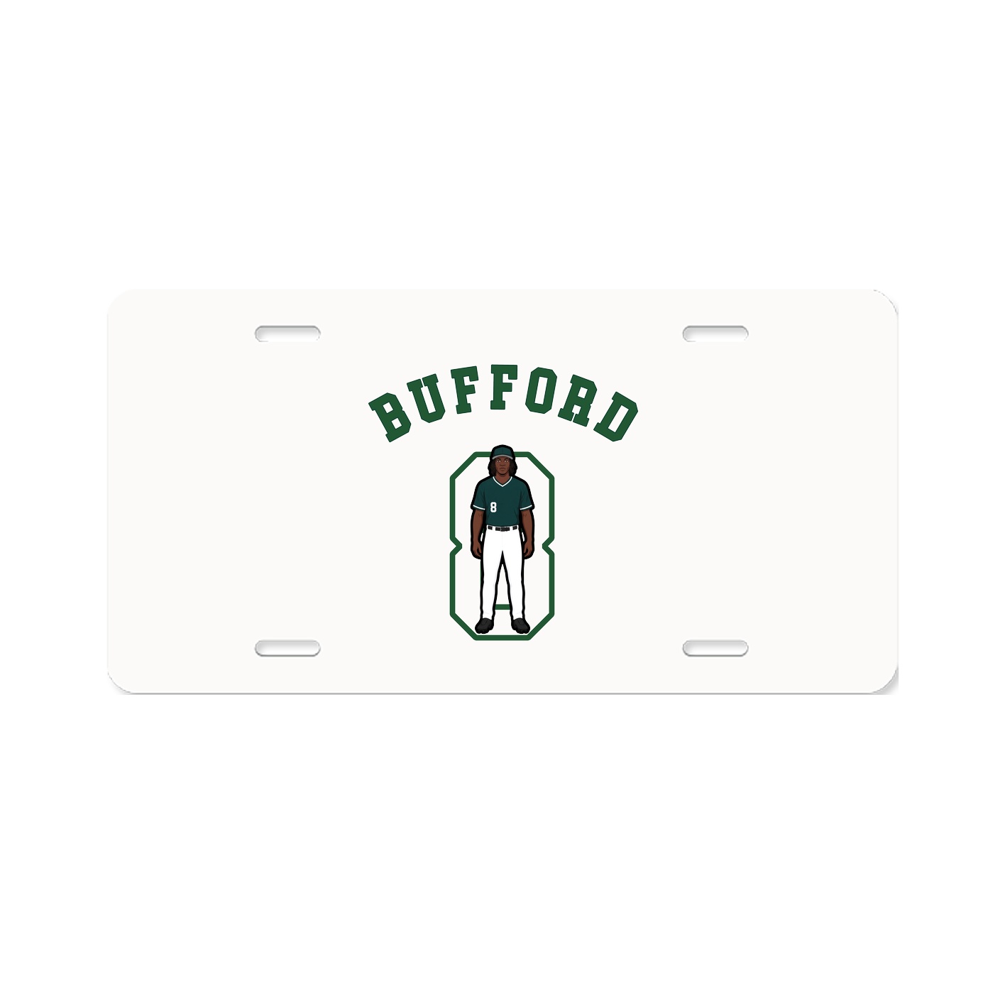 License Plate — Shirsey Arch in Classic