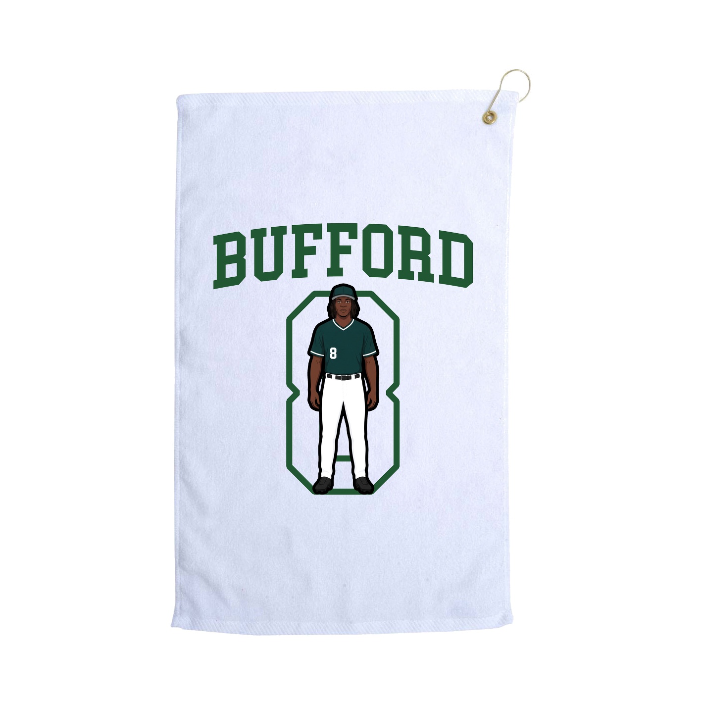 Golf Towel — Shirsey in White