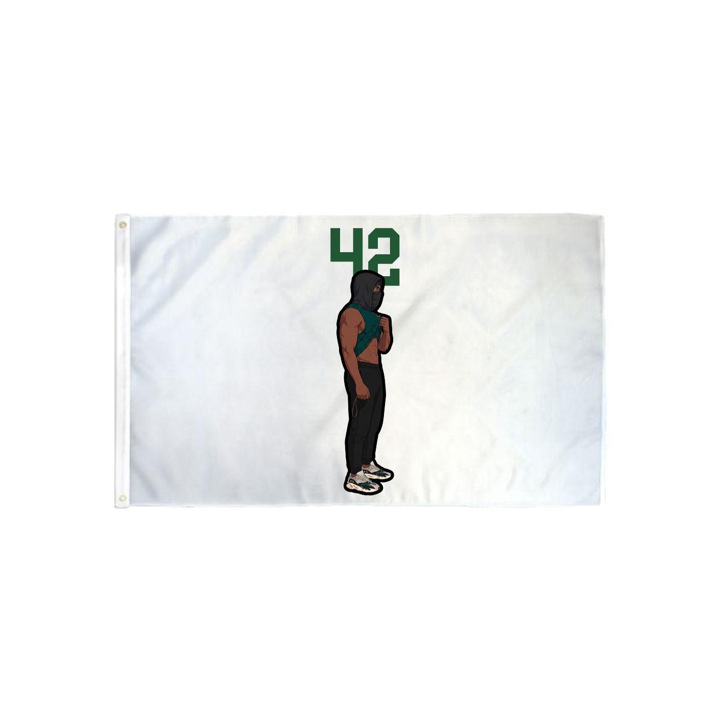 3x5 Flag — Number Top in Classic