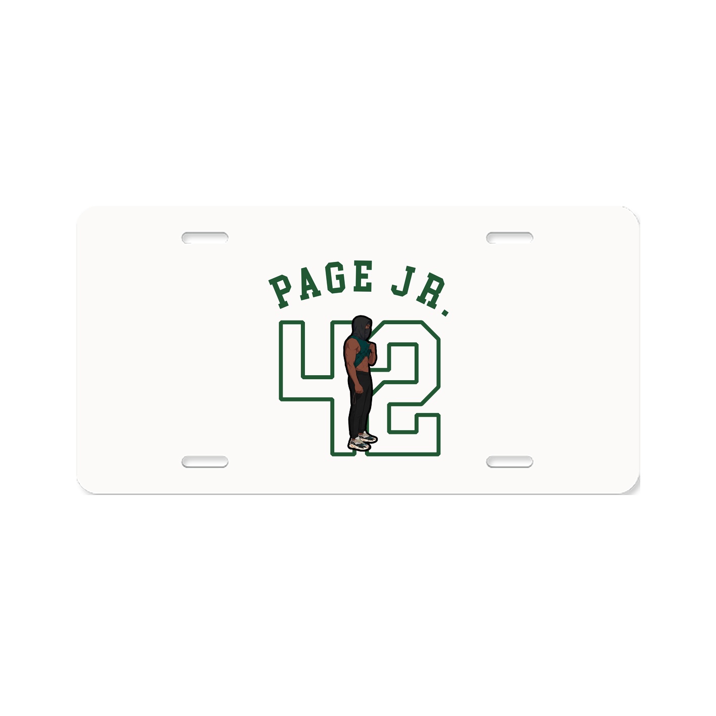 License Plate — Shirsey Arch in Classic