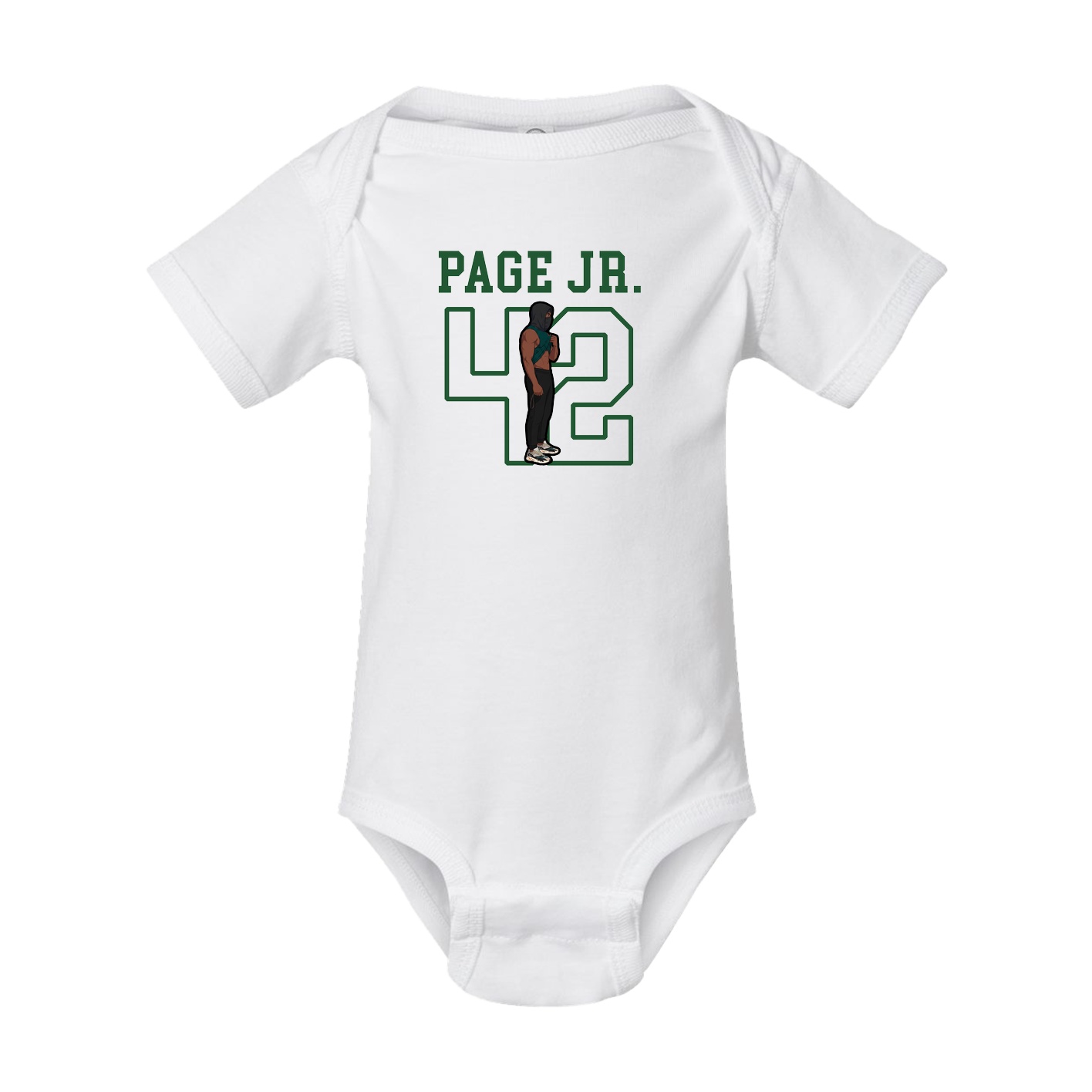 Baby Onesie — Shirsey in White