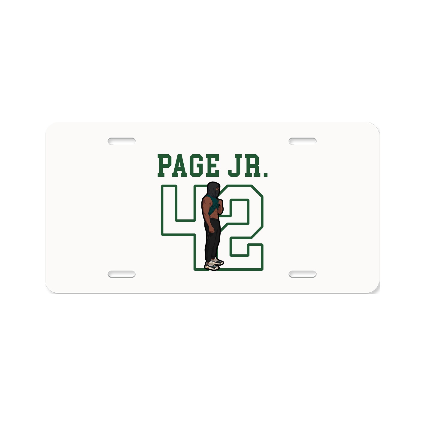 License Plate — Shirsey in Classic