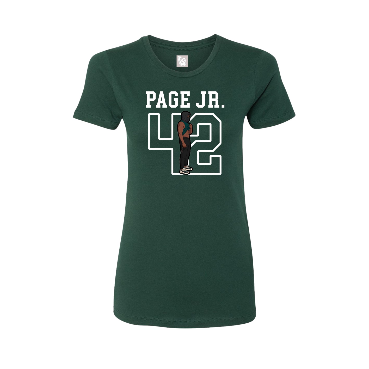 Fitted Women's Tee — Shirsey in Green