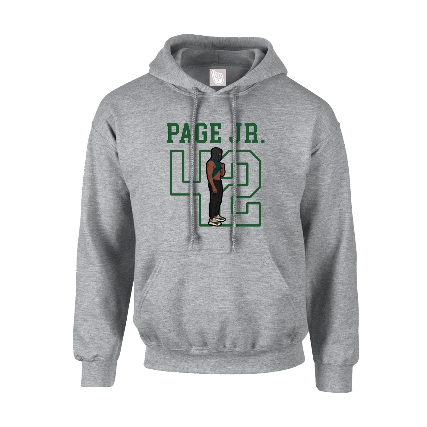 Youth Hoodie — Shirsey in Grey