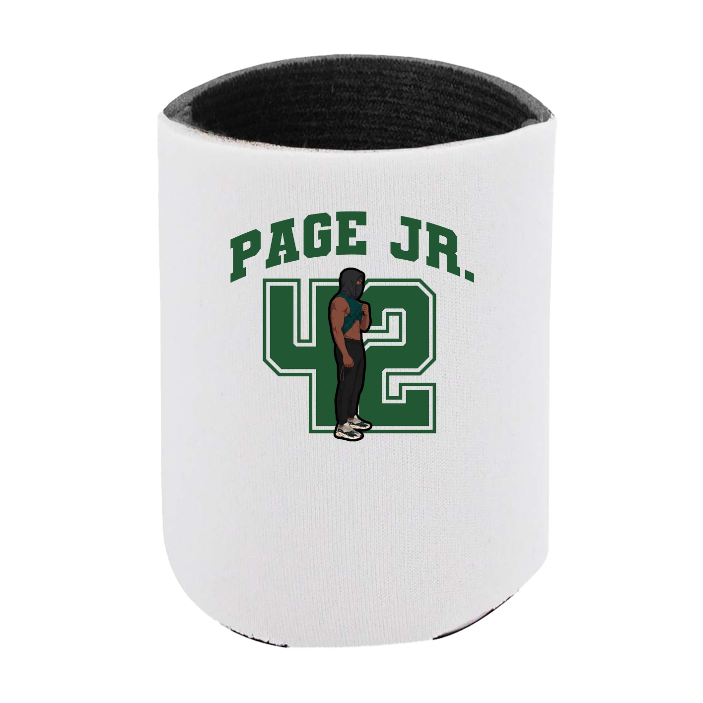 Can Holder — Number in White