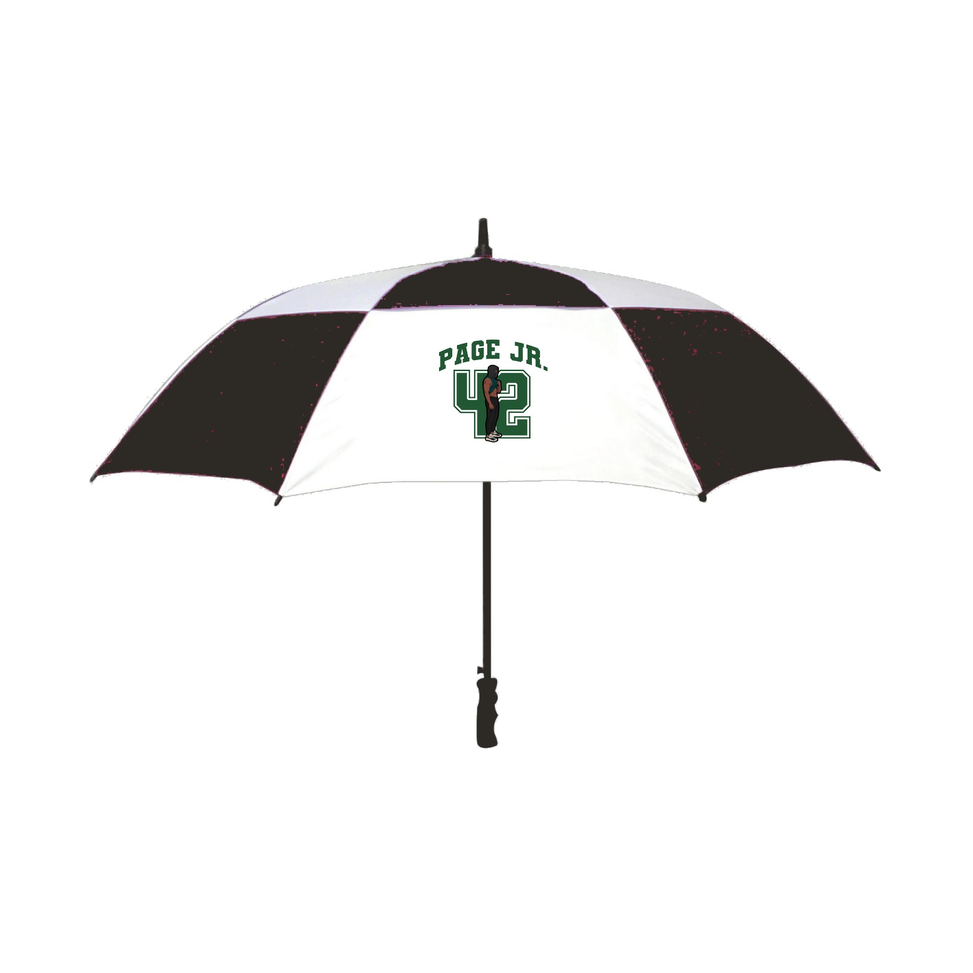 Golf Umbrella — Number in Black
