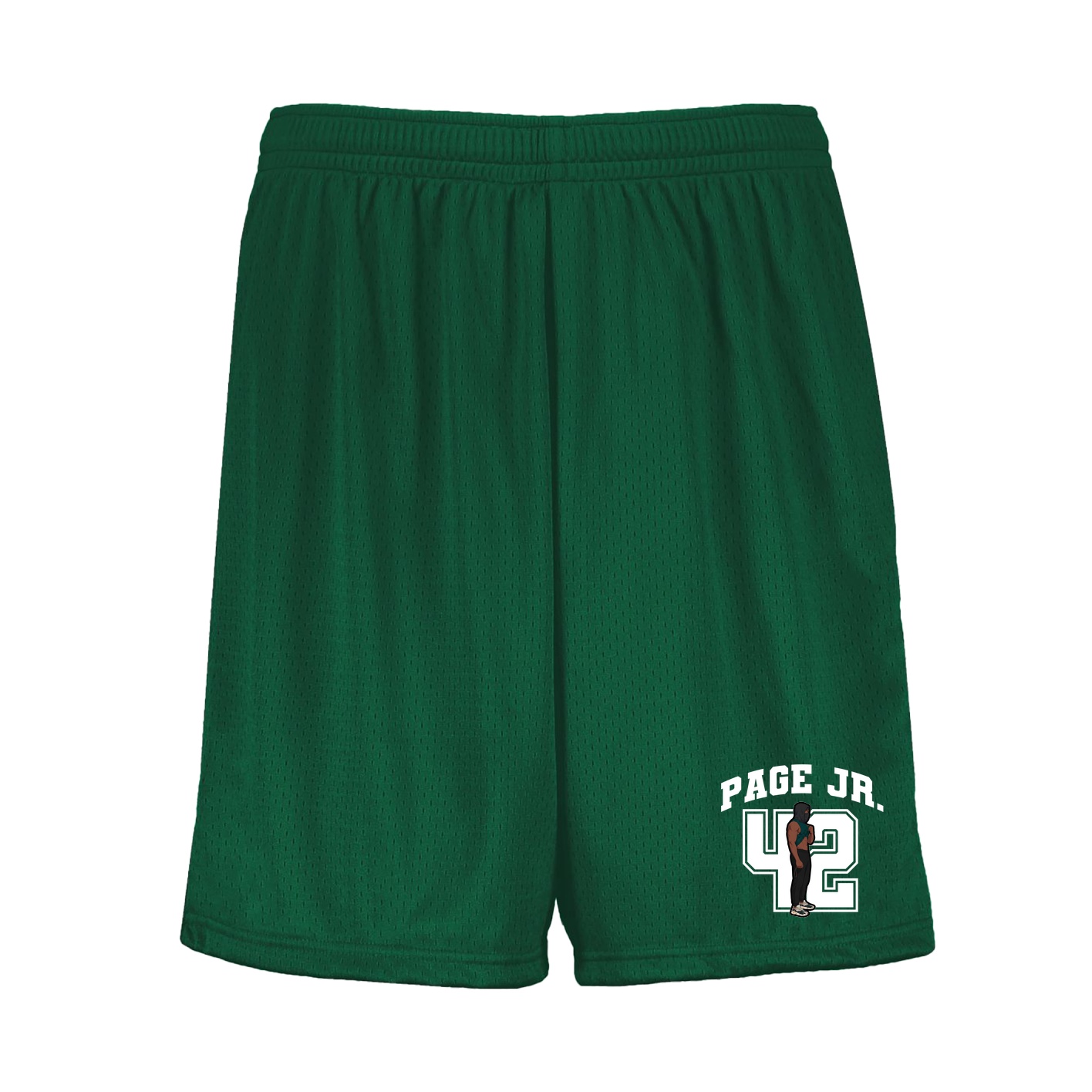 Shorts — Number in Green