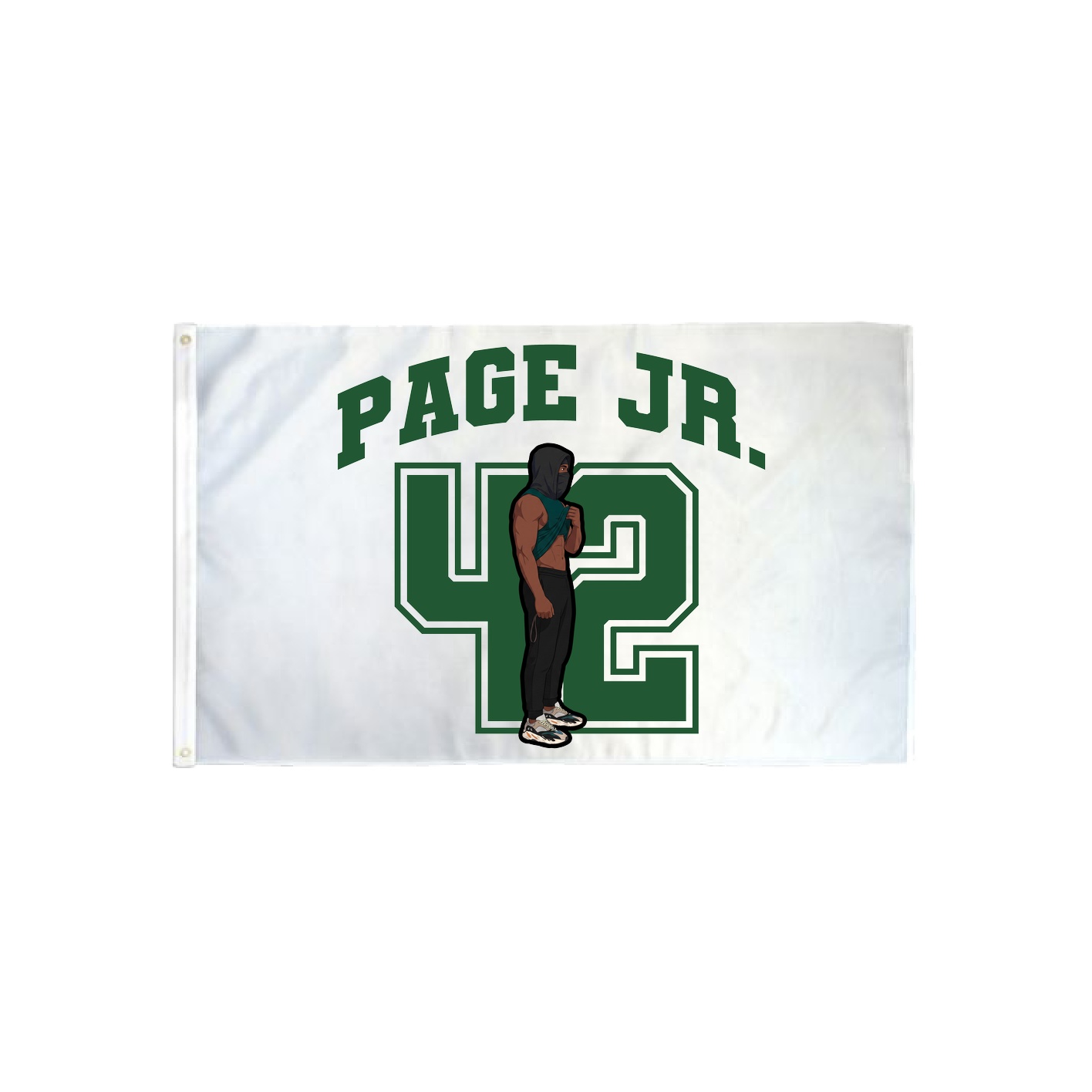 3x5 Flag — Number in Classic
