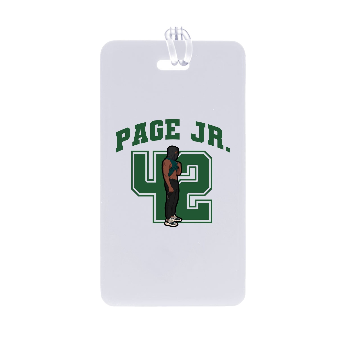 Bag Tag — Number in Classic