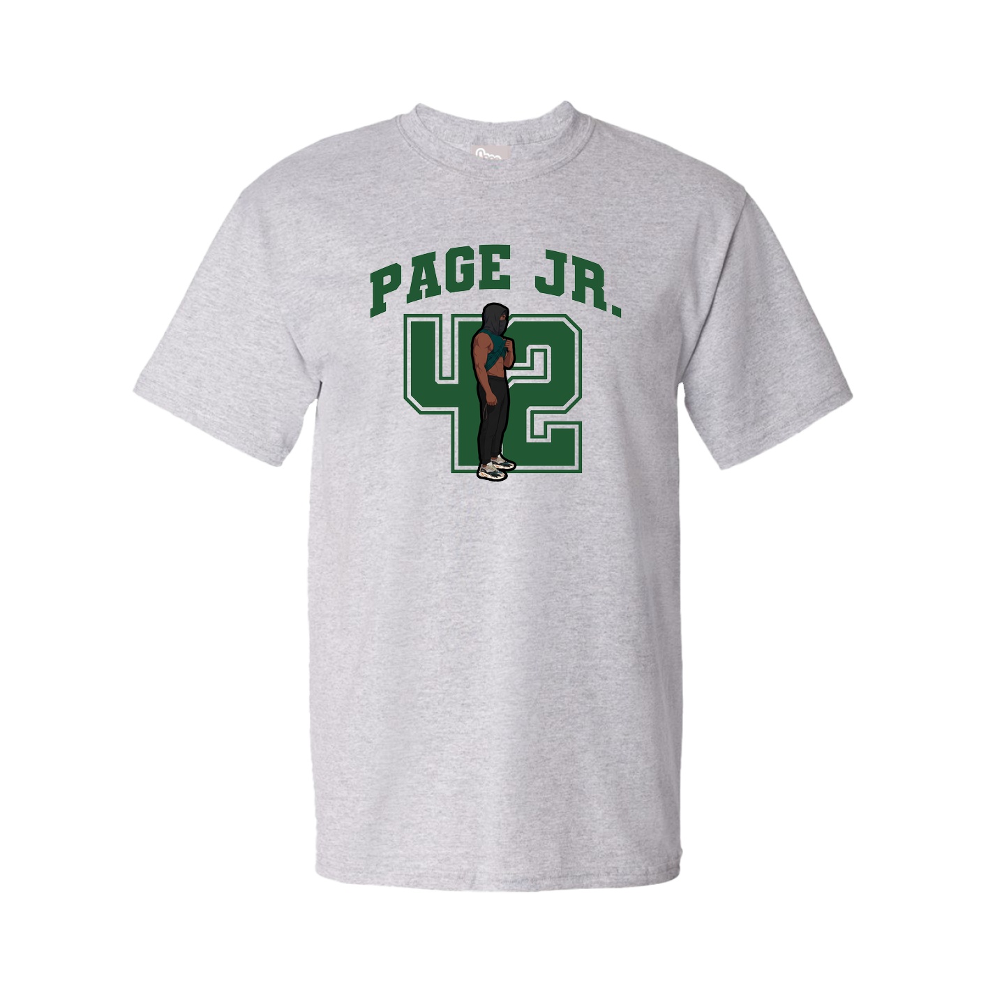 Tee — Number in Grey