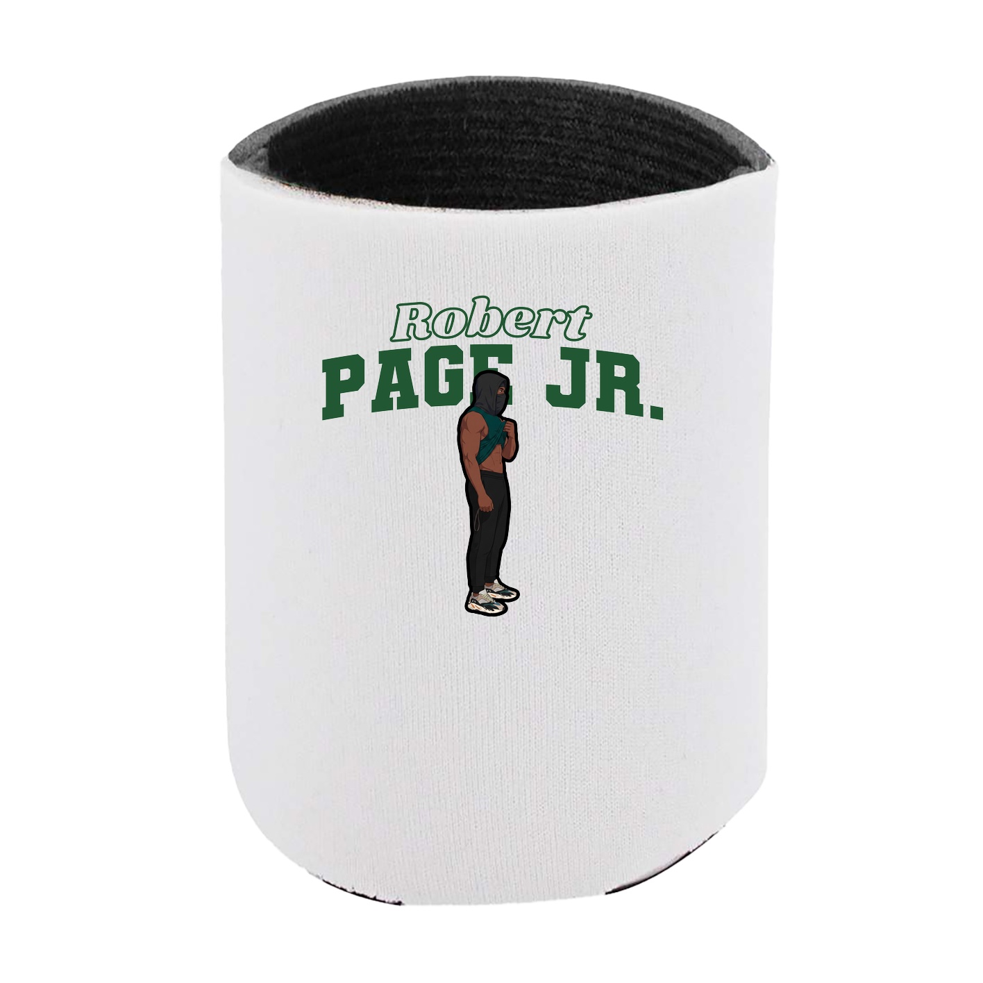 Can Holder — Name Arch in White