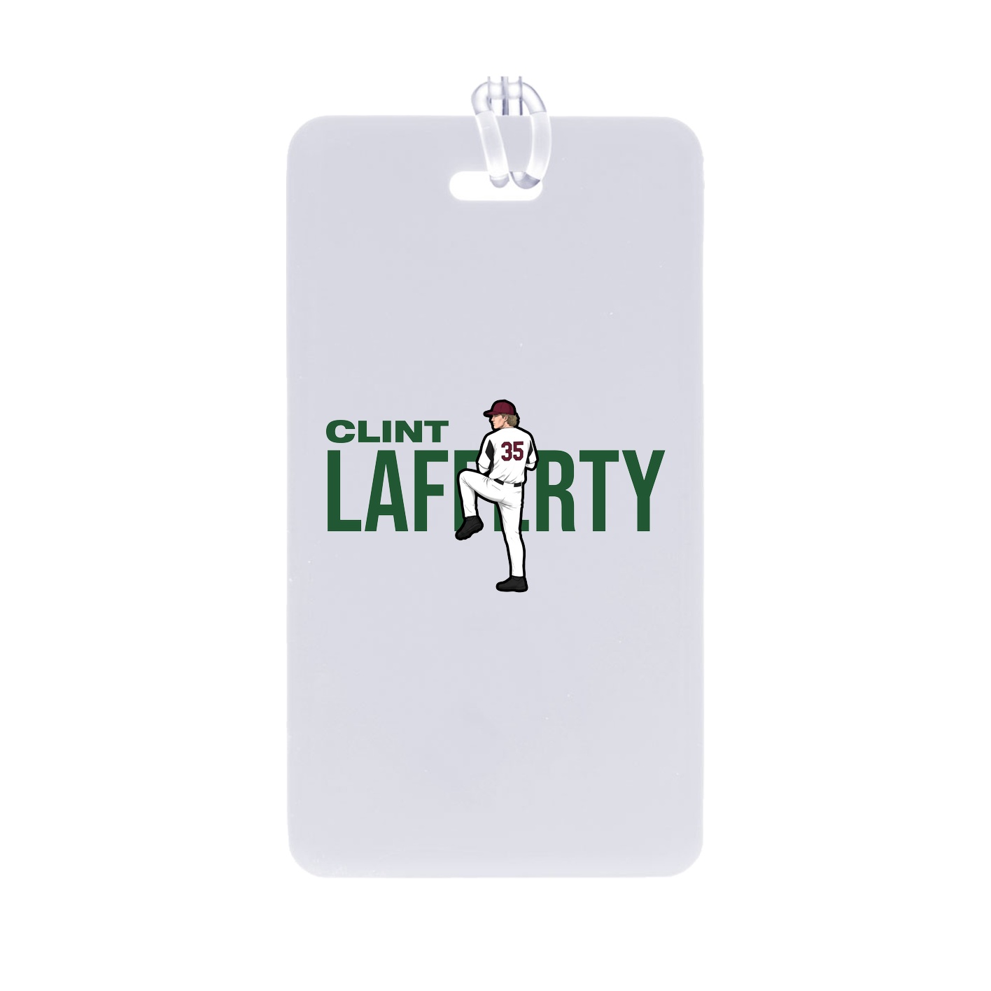Bag Tag — Player Name in Classic