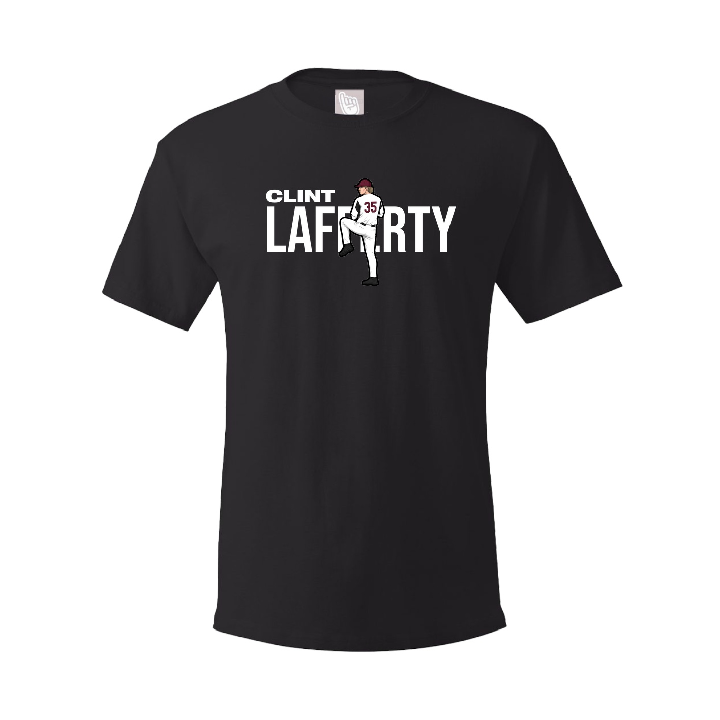 Youth Tee — Player Name in Black
