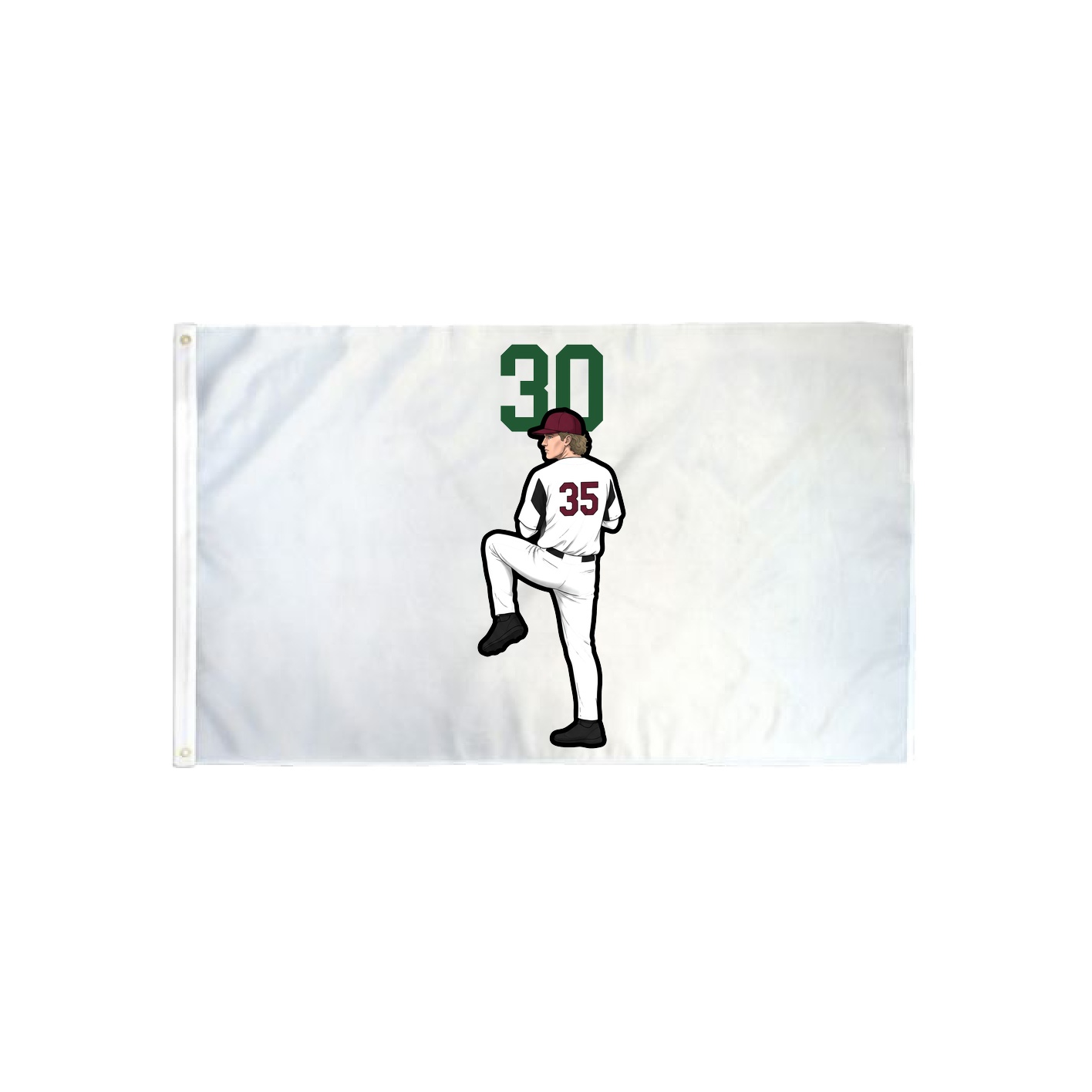 3x5 Flag — Number Top in Classic