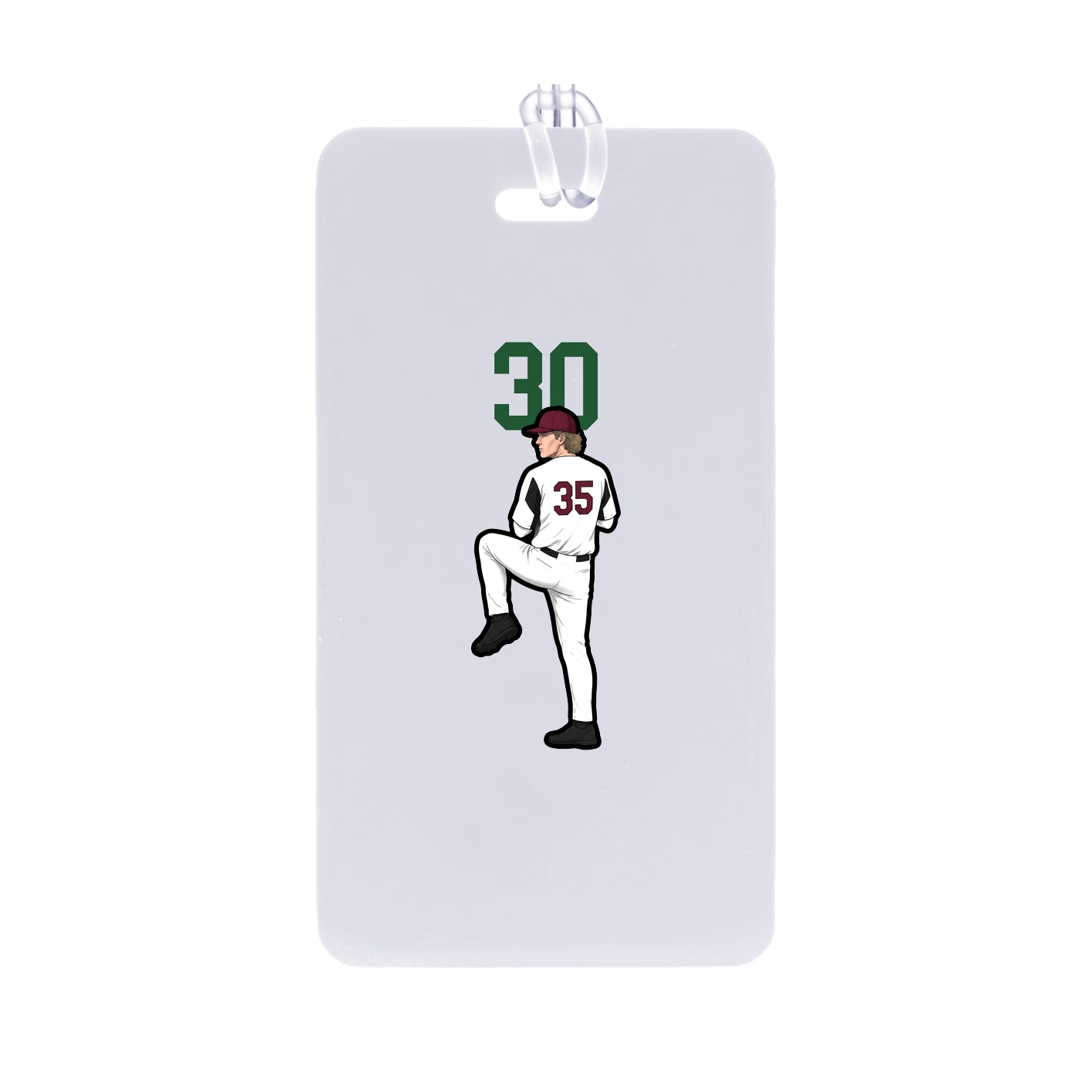 Bag Tag — Number Top in Classic