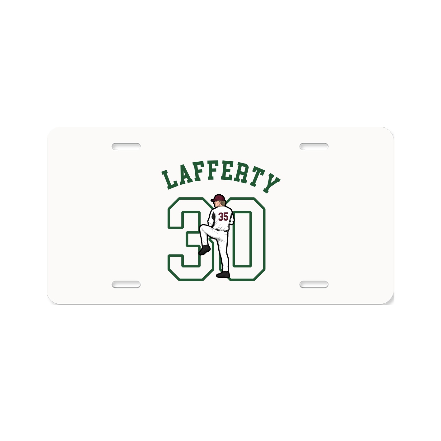 License Plate — Shirsey Arch in Classic