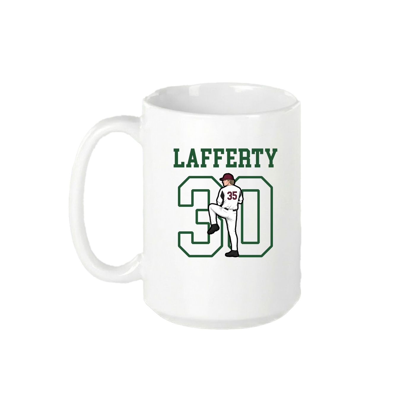 15oz Coffee Mug — Shirsey in White