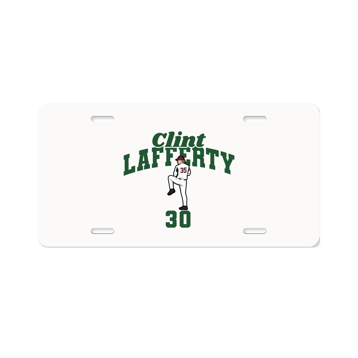 License Plate — Signature Arch in Classic