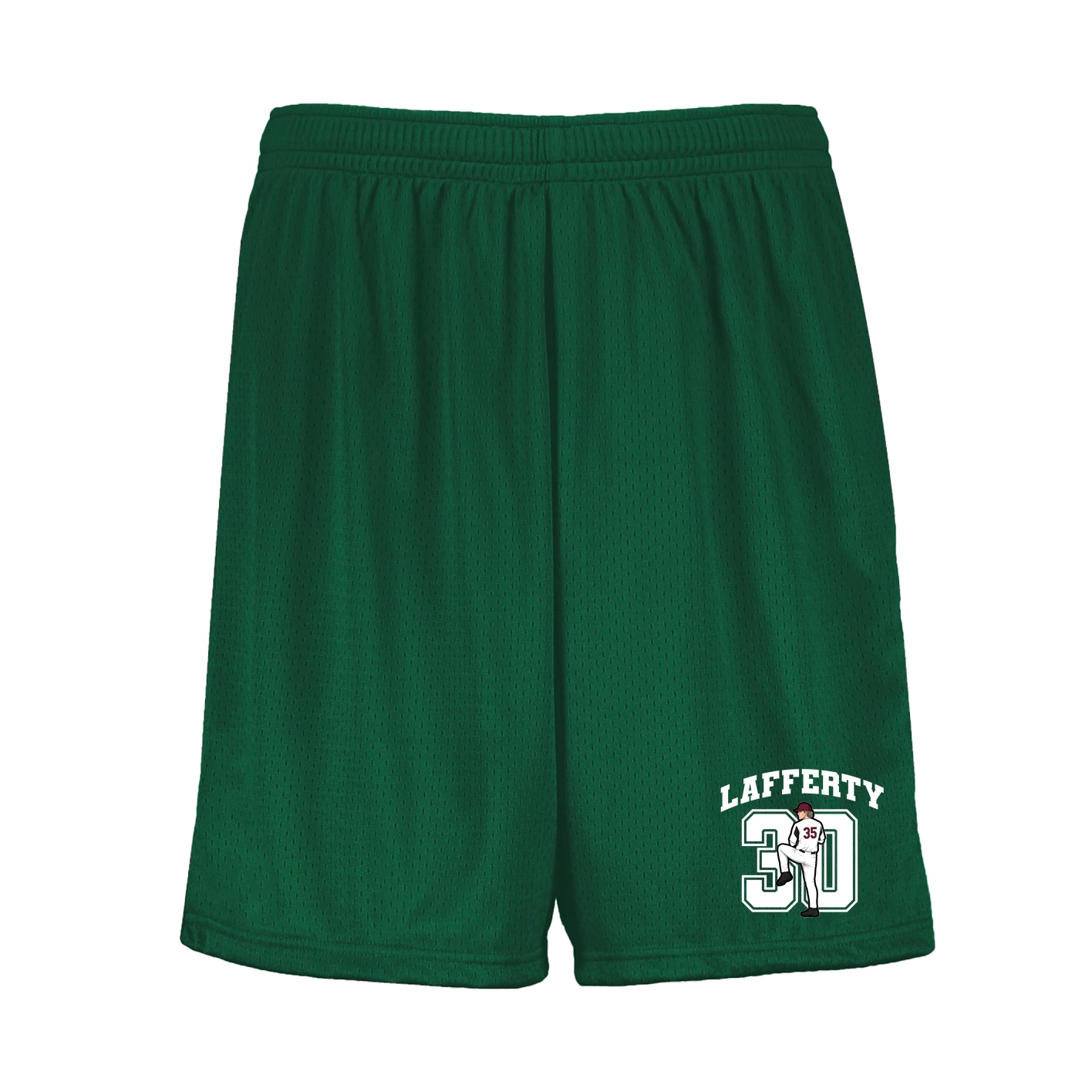 Shorts — Number in Green