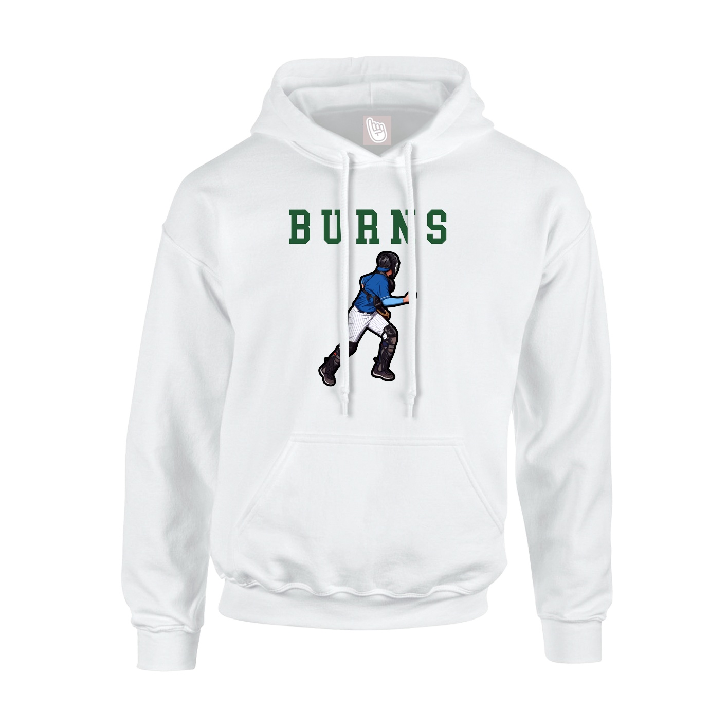 Hoodie — Shirsey in White