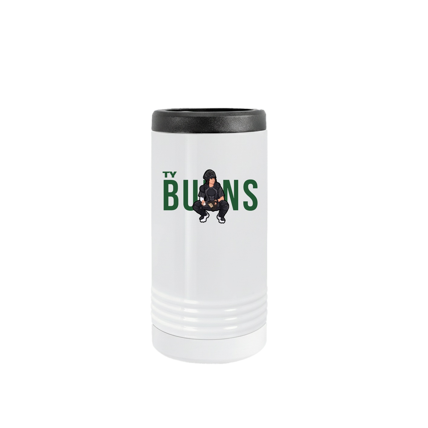 Slim Beverage Holder — Player Name in White