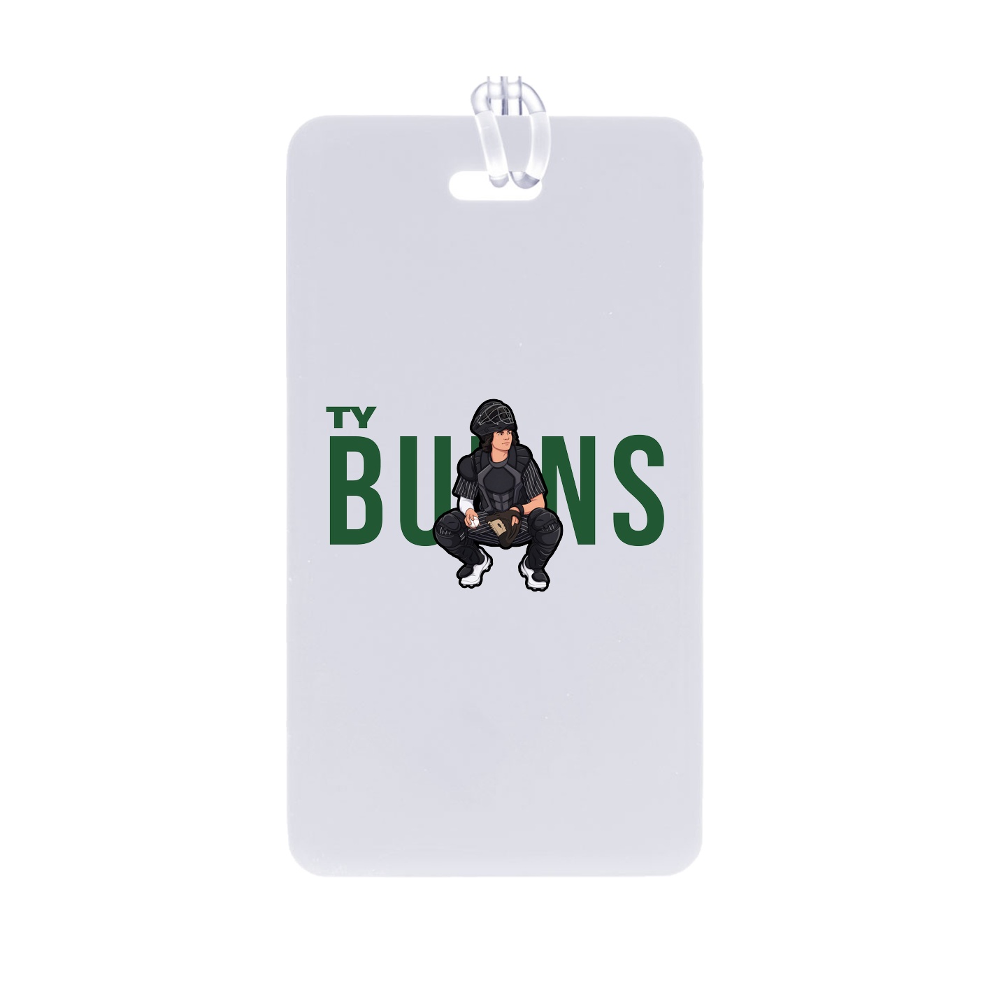 Bag Tag — Player Name in Classic