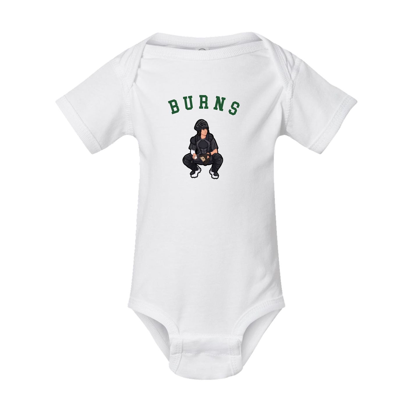 Baby Onesie — Shirsey Arch in White