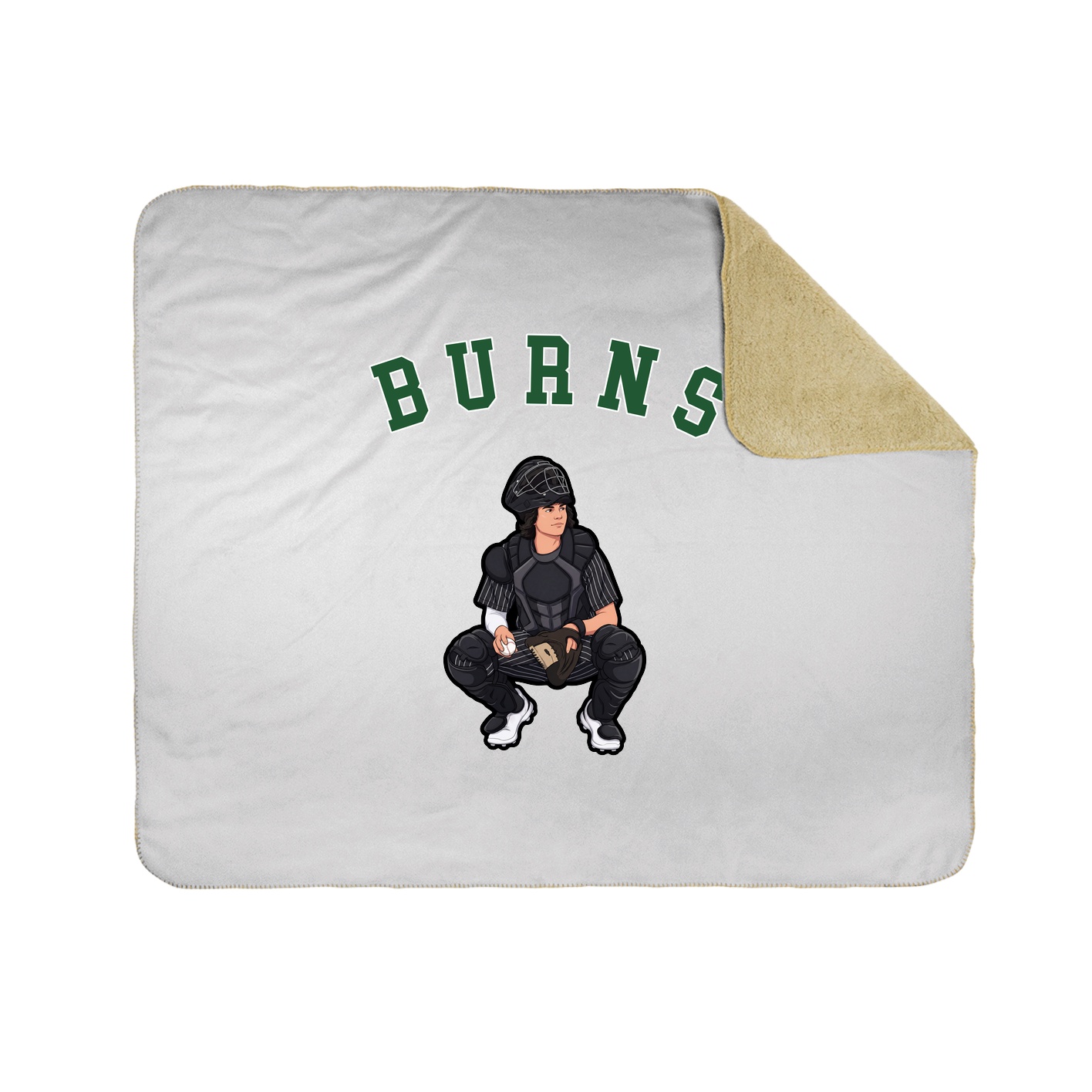 Throw Blanket — Shirsey Arch in White