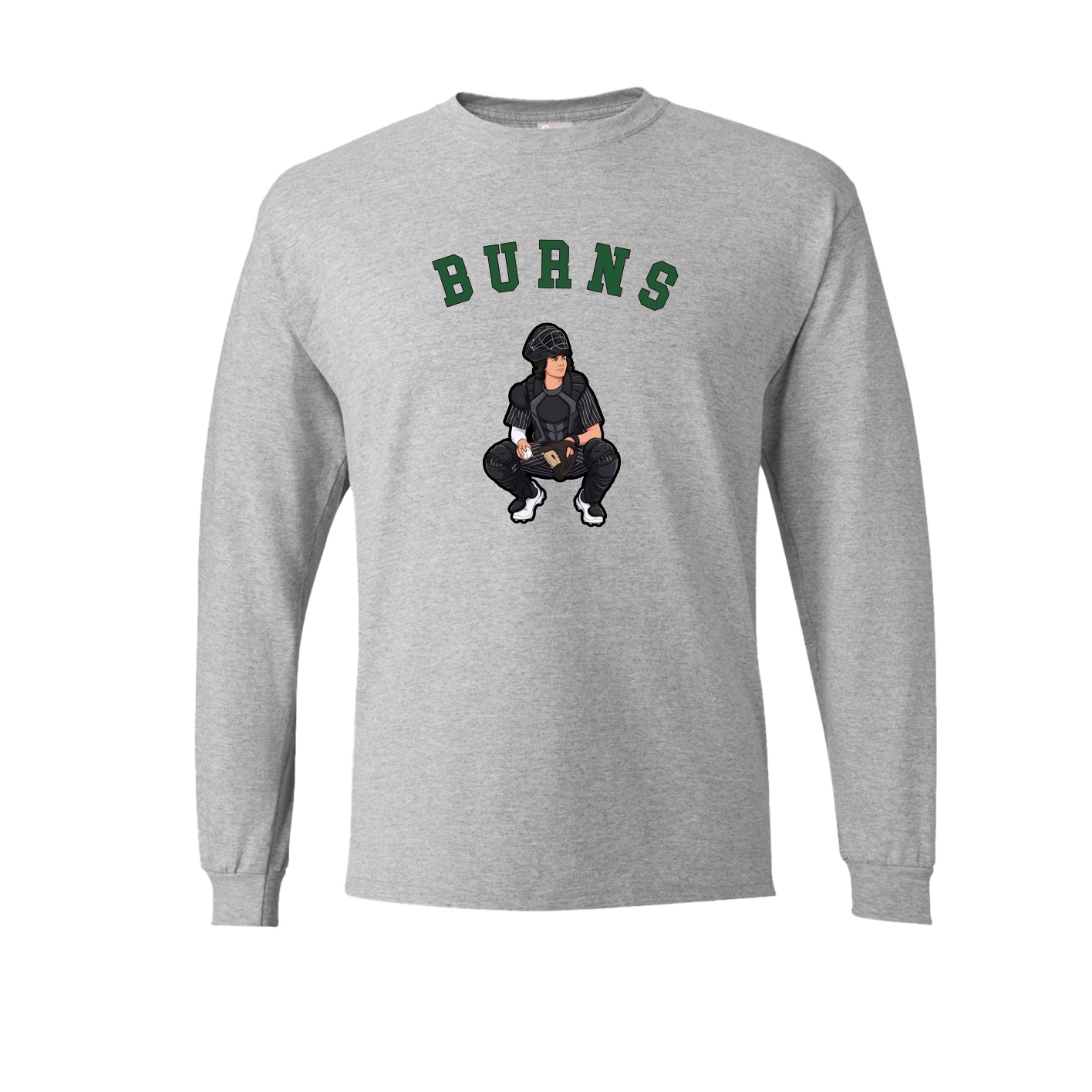 Long Sleeve Tee — Shirsey Arch in Grey