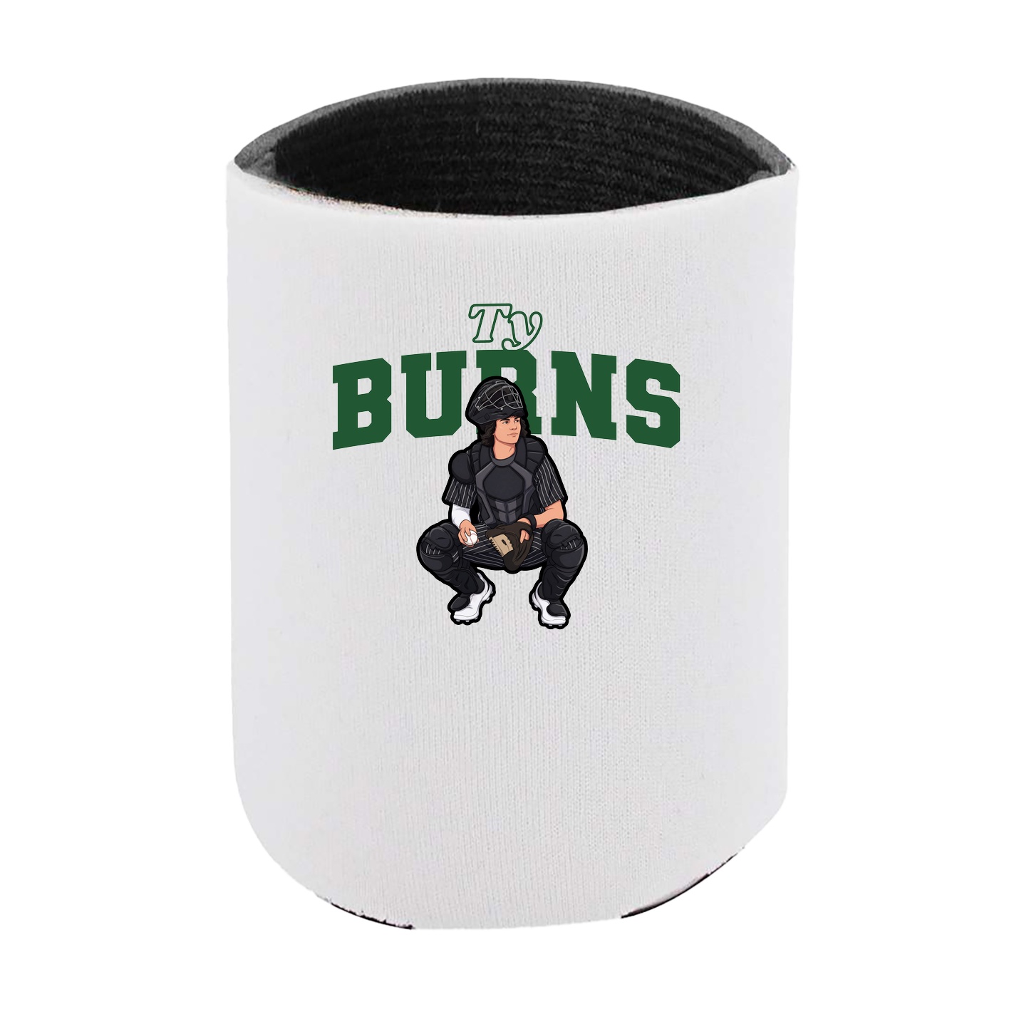 Can Holder — Name Arch in White