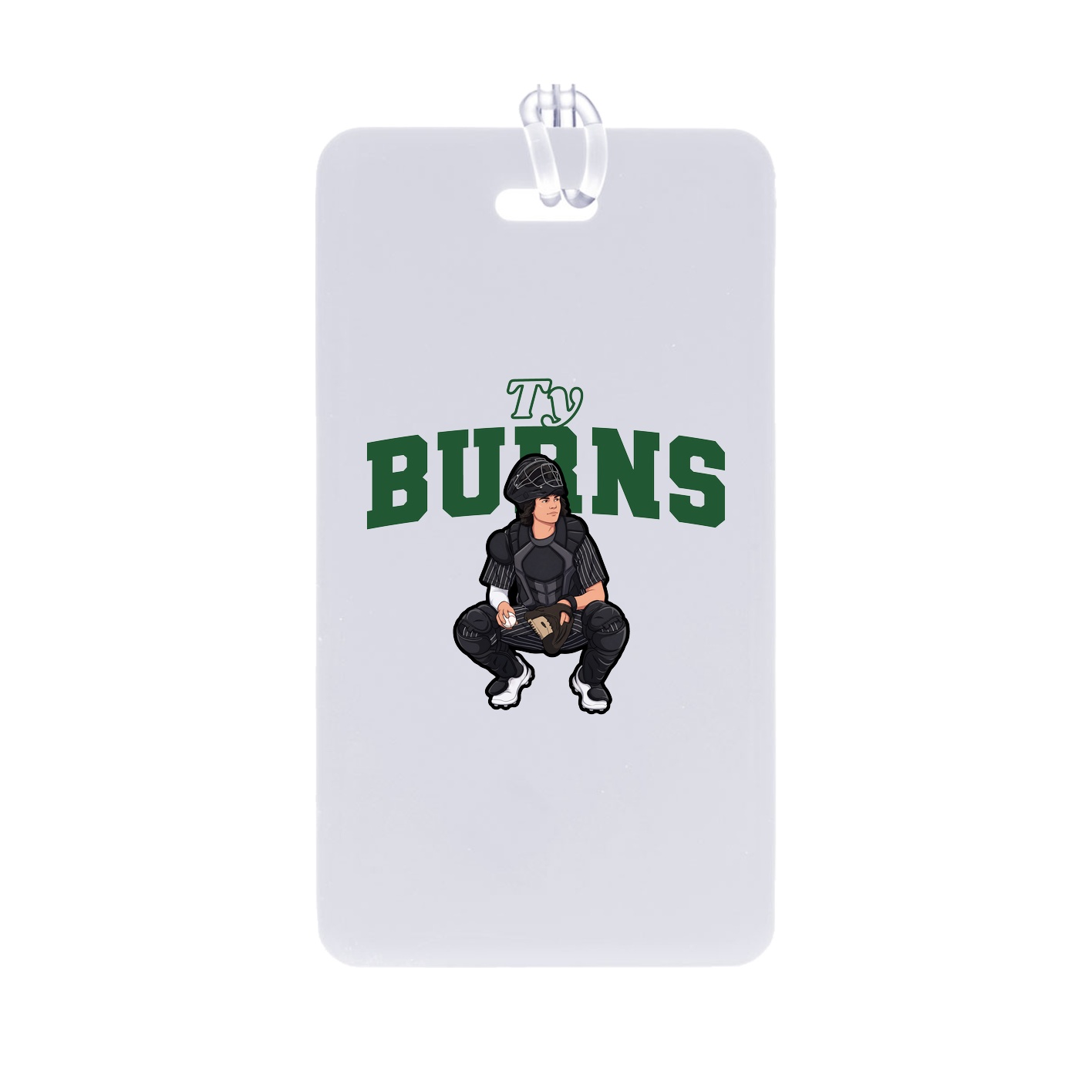 Bag Tag — Name Arch in Classic