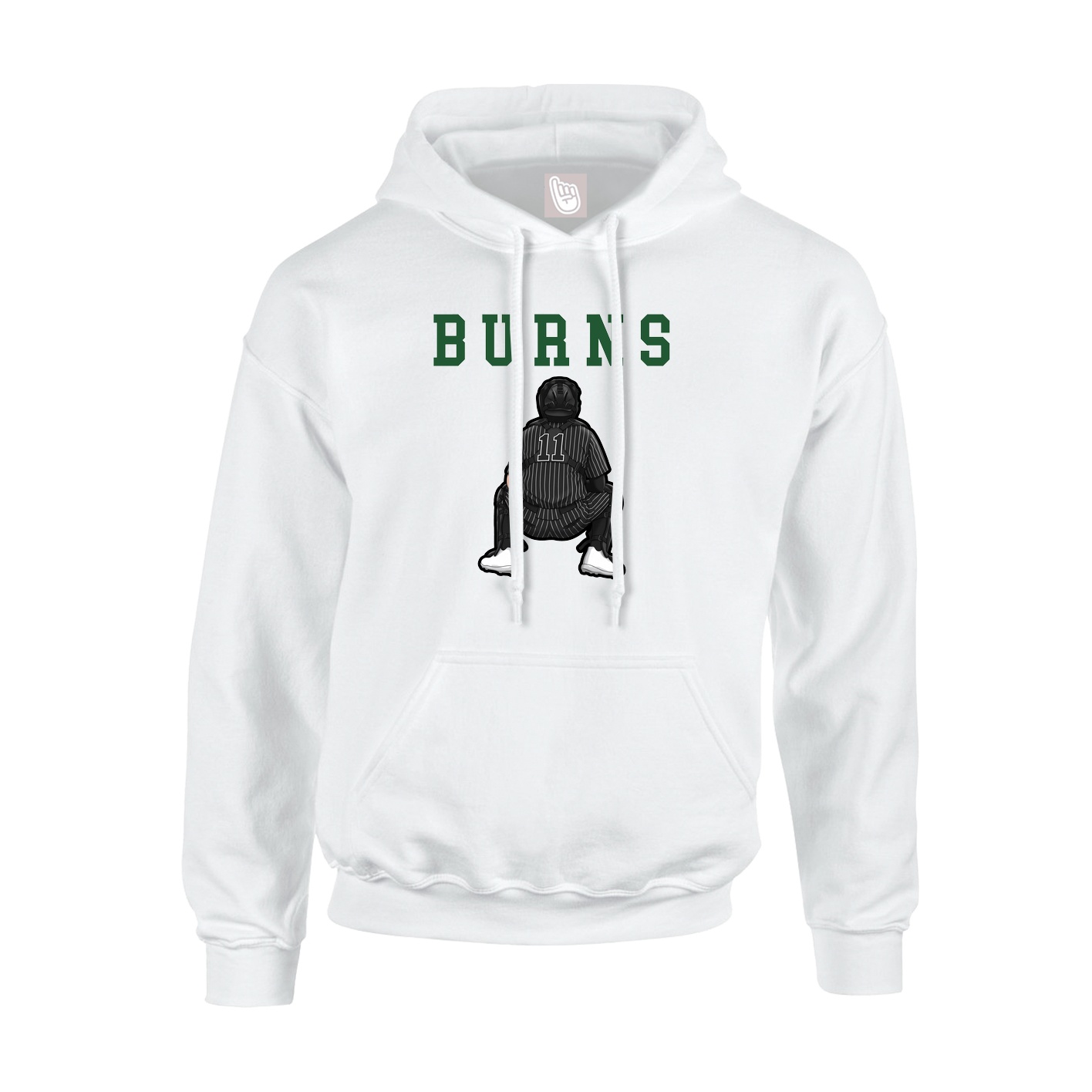 Youth Hoodie — Shirsey in White