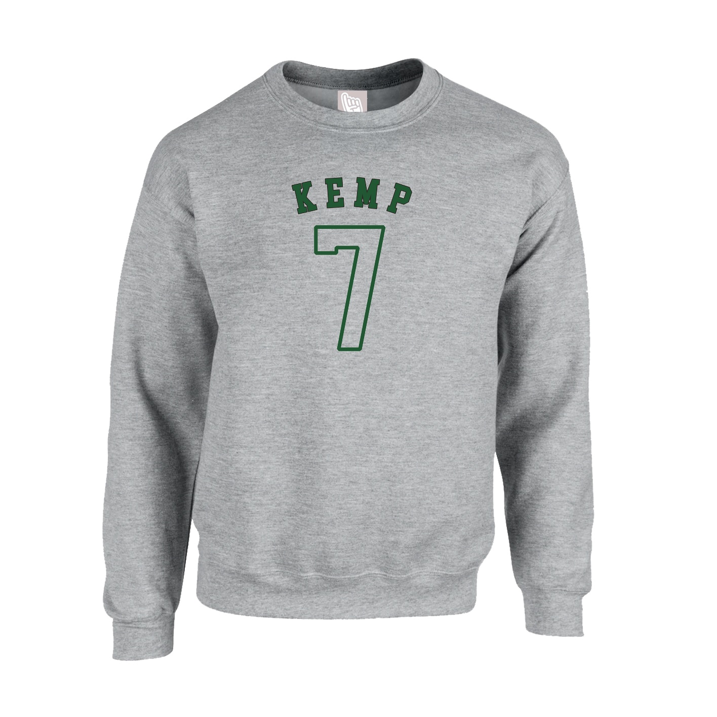 Fleece Crew — Shirsey Arch in Grey