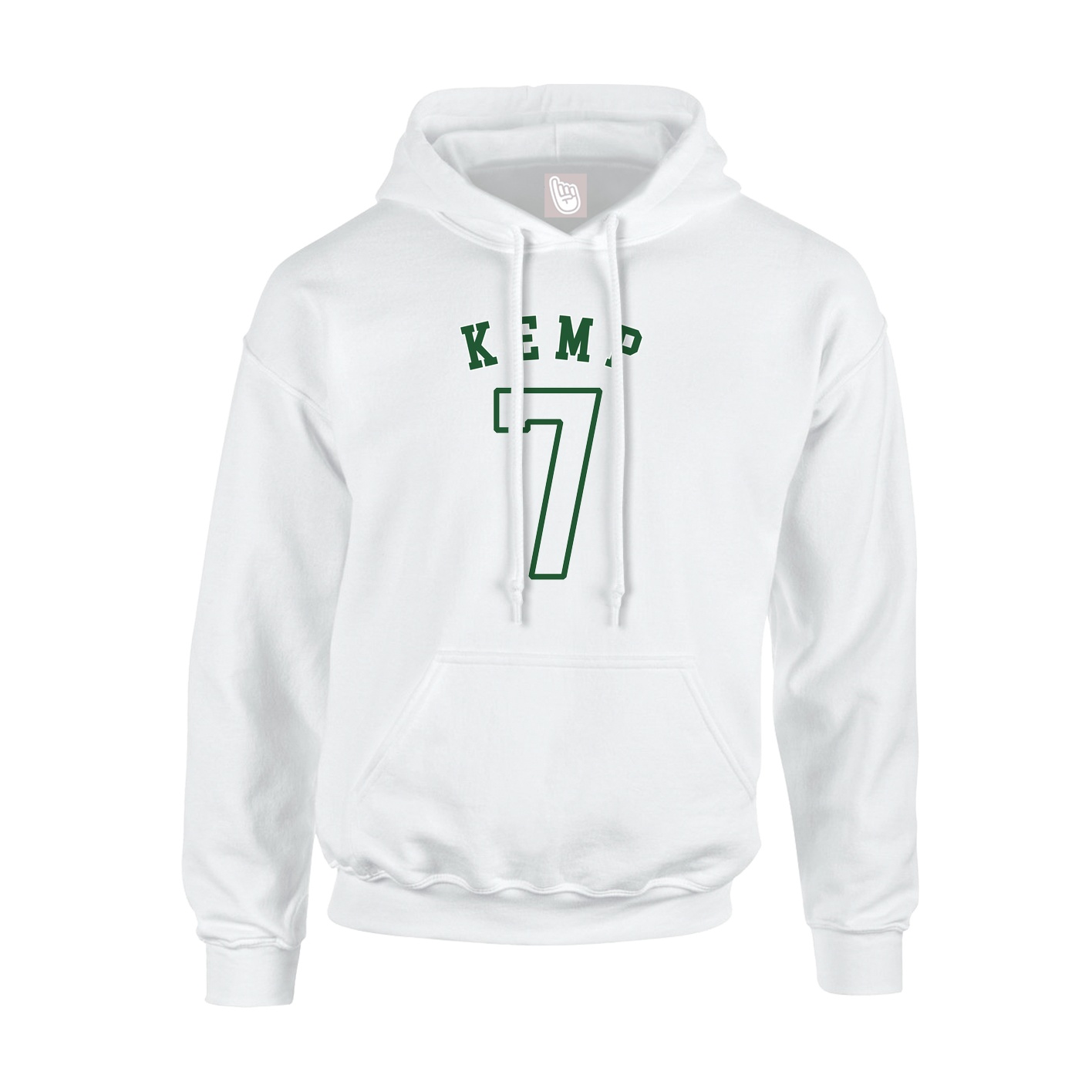 Youth Hoodie — Shirsey Arch in White